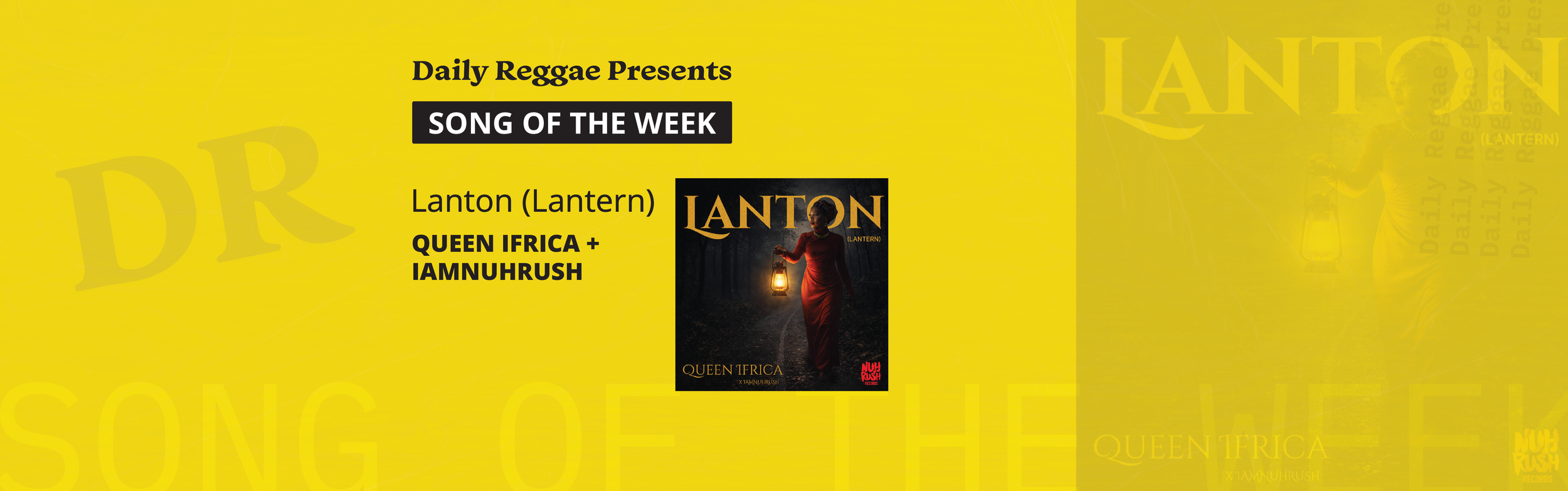 Song of the Week: Lanton by Queen Ifrica and I