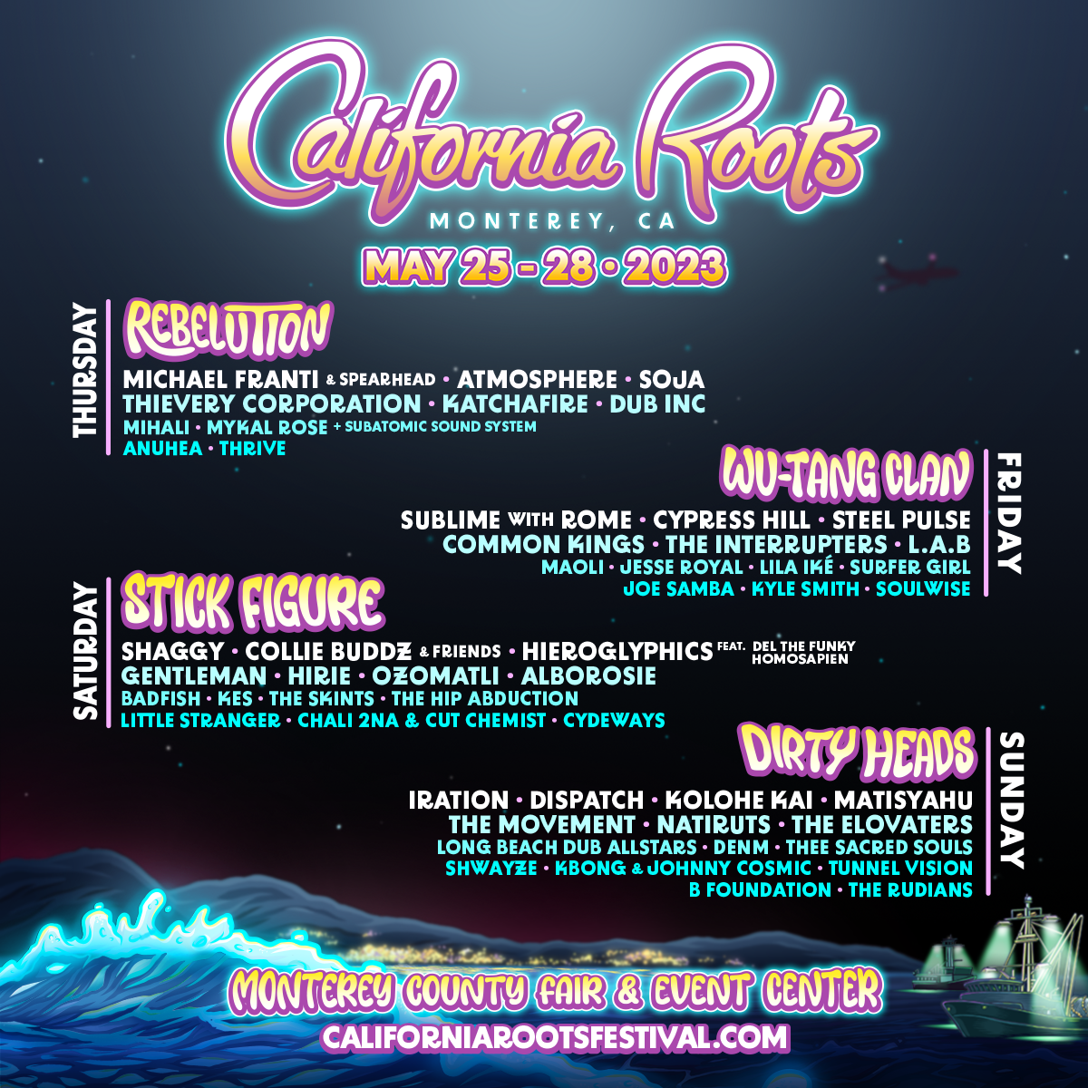 Cali Roots releases amazing 2023 lineup featuring fan favorites like