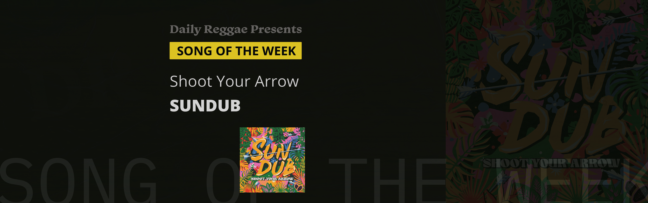 Song of the Week: Shoot Your Arrow by SUNDUB