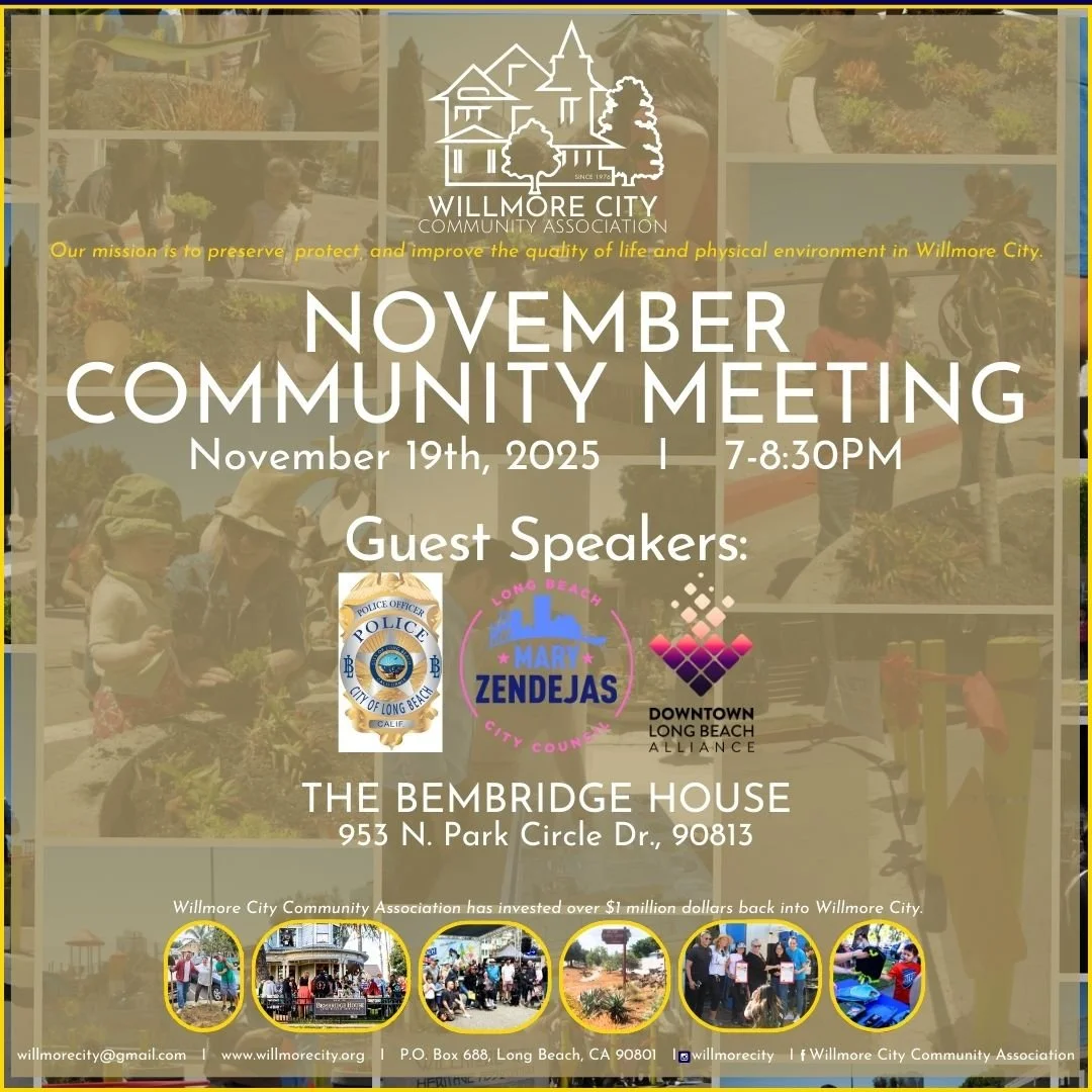 November Community Meeting