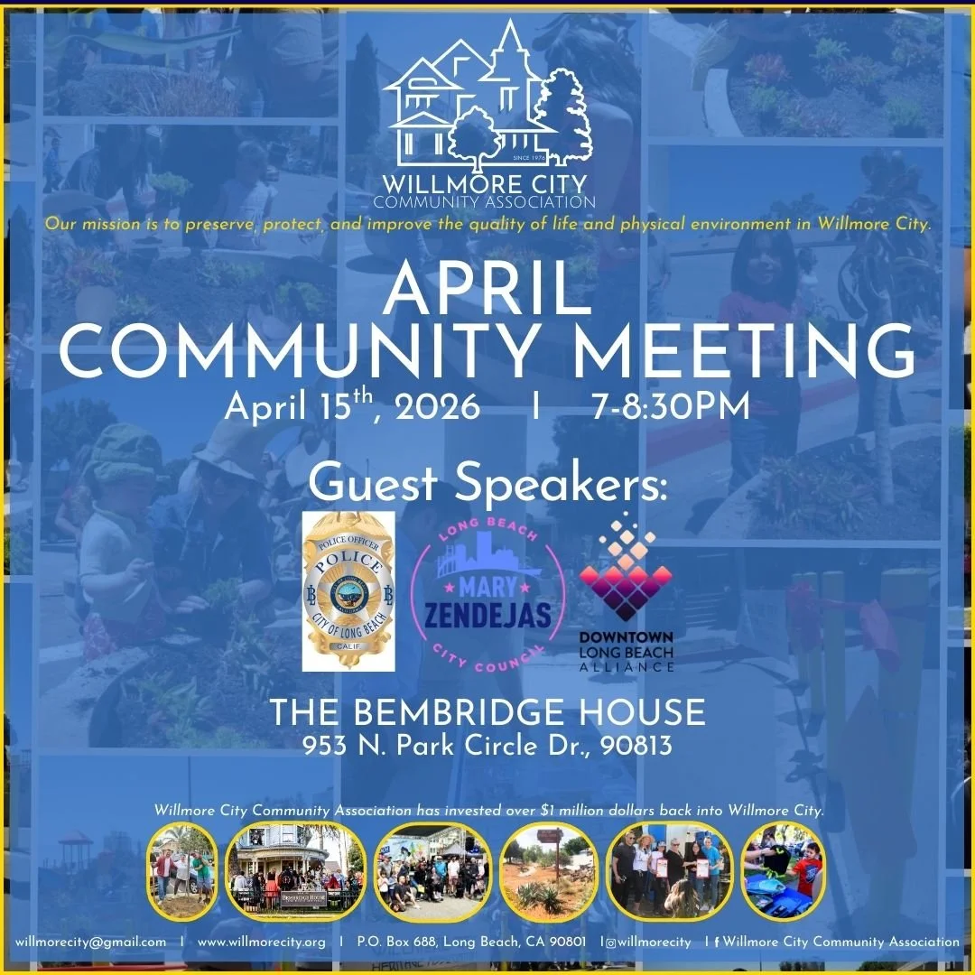 April Community Meeting