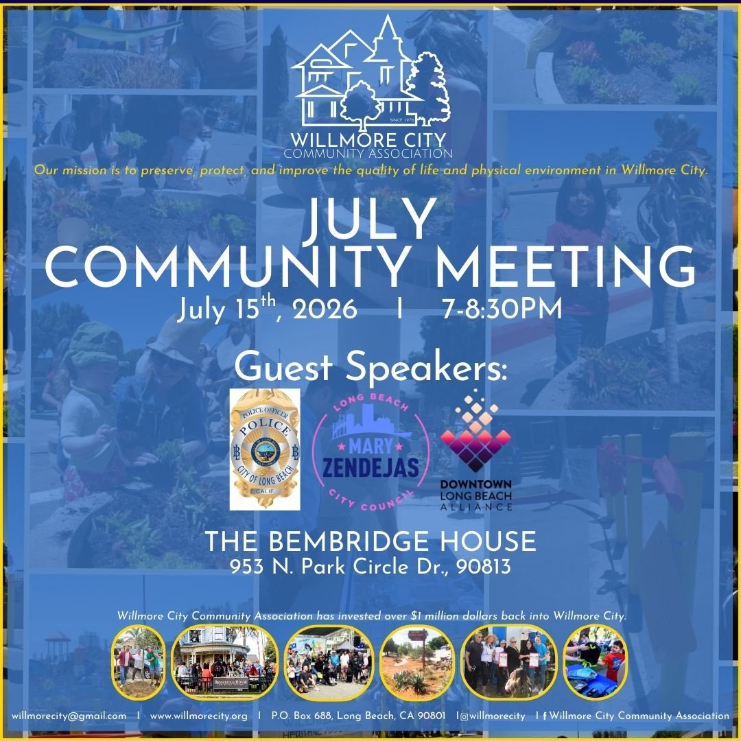 July Community Meeting