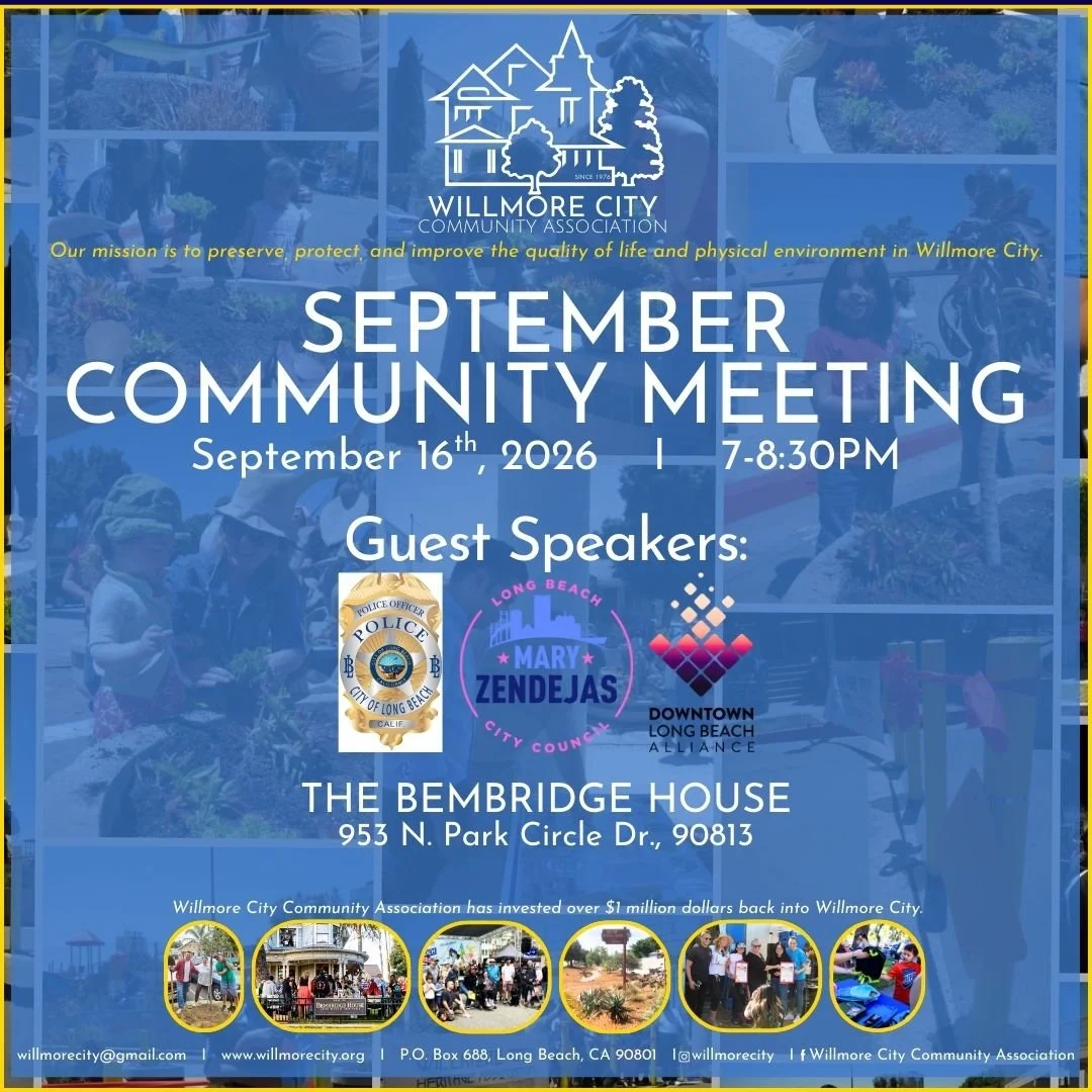 September Community Meeting
