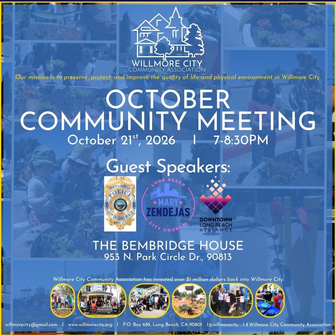 October Community Meeting