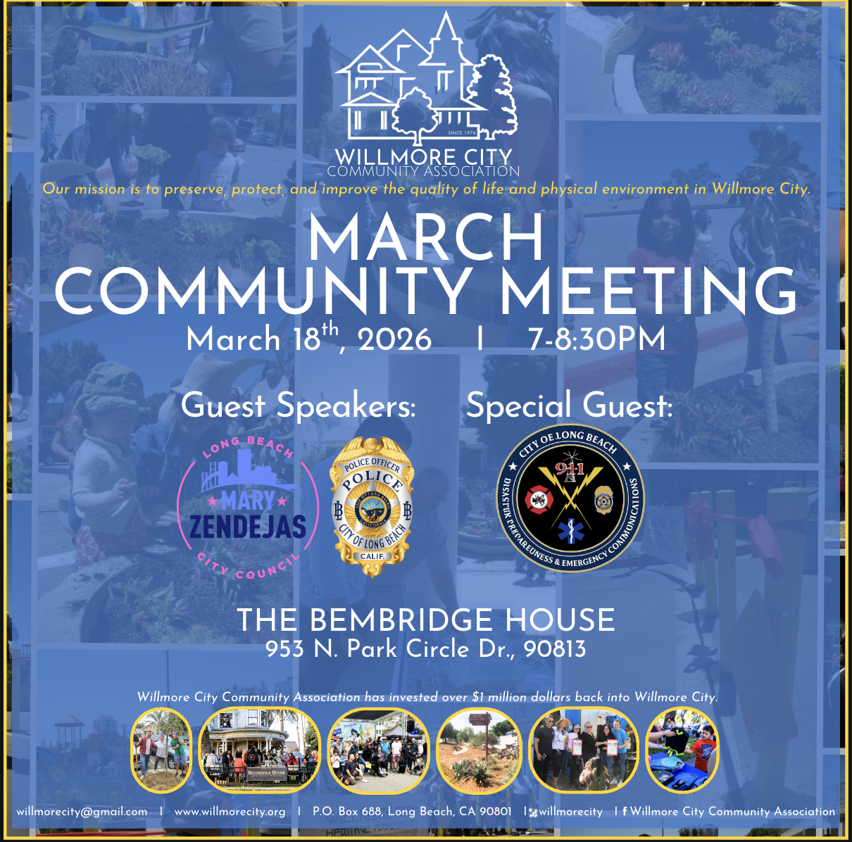 March Community Meeting