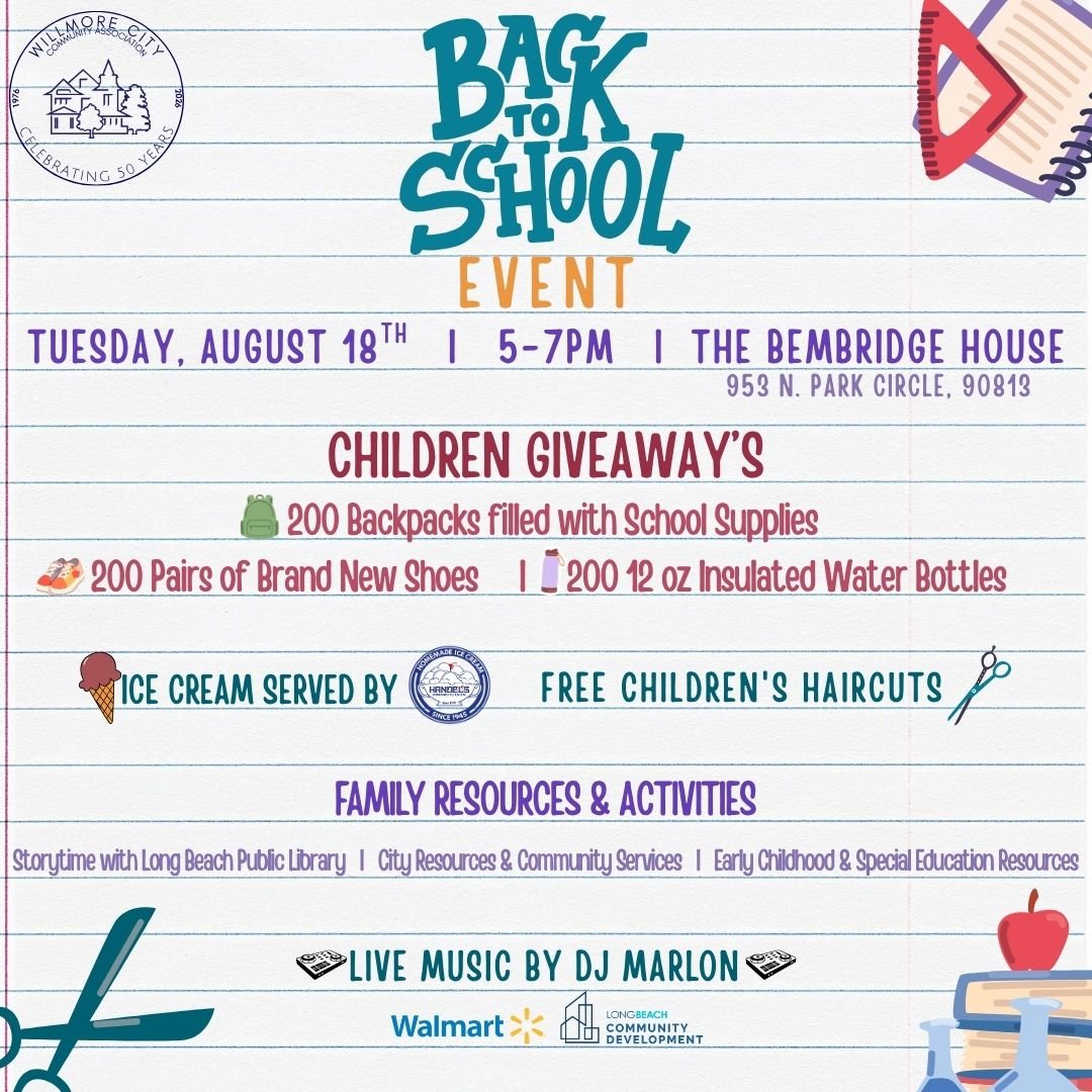 Back to School Event
