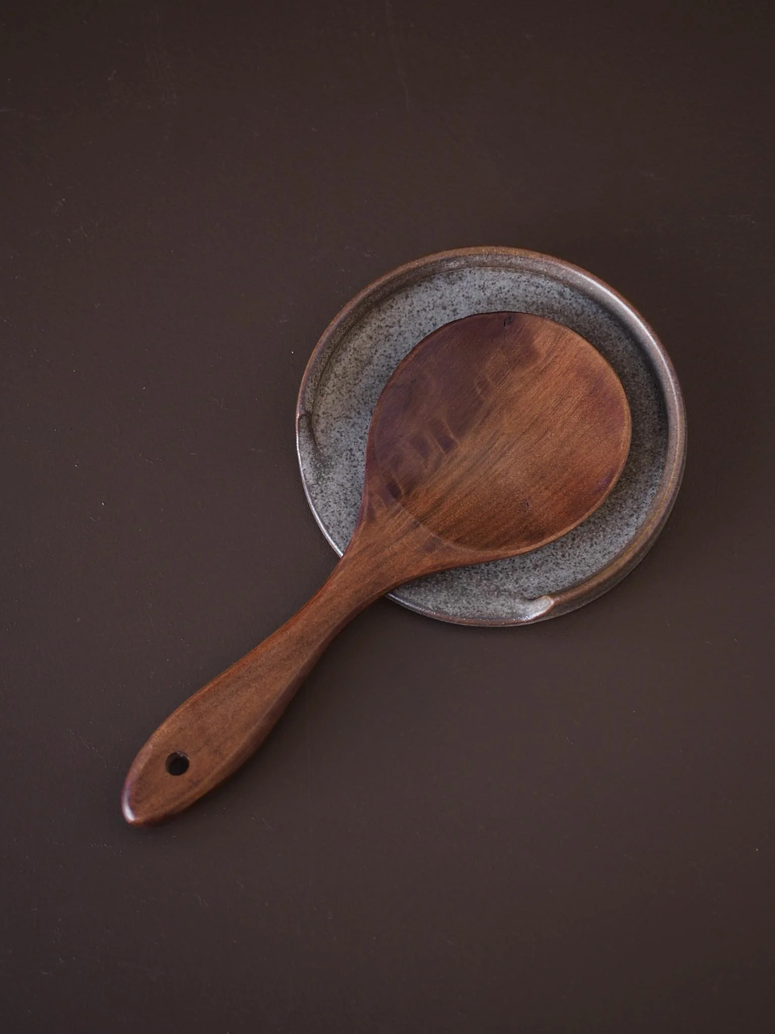 Spoon Rest ~ Wood ash