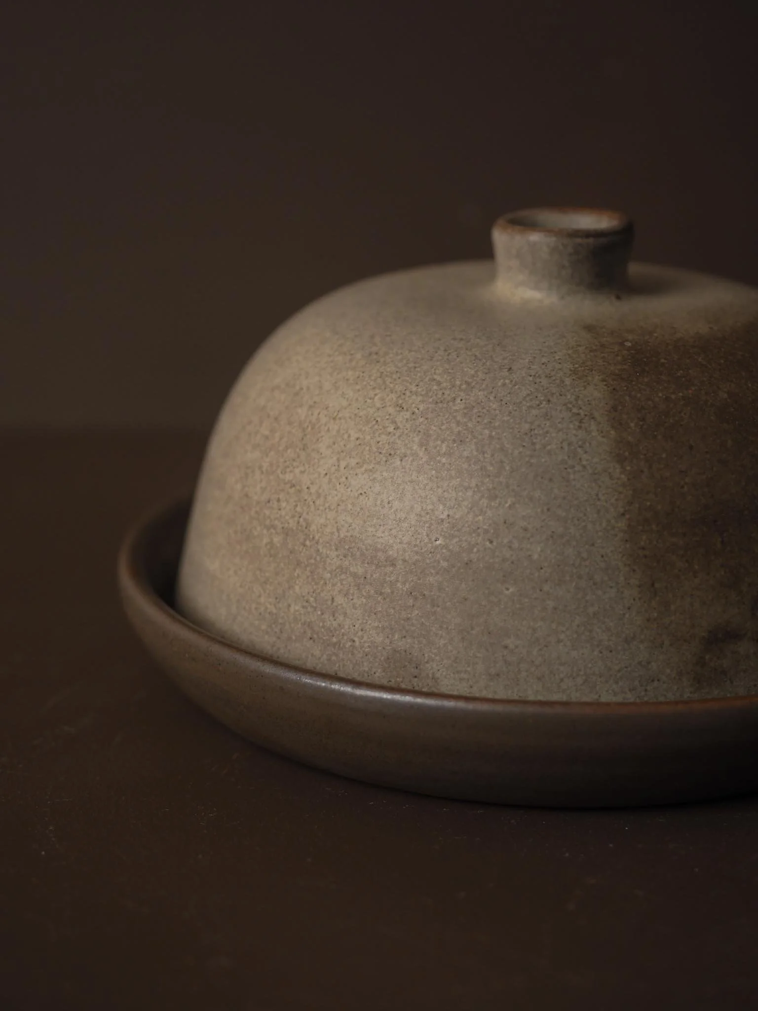 Butter Dish ~ Wood Ash