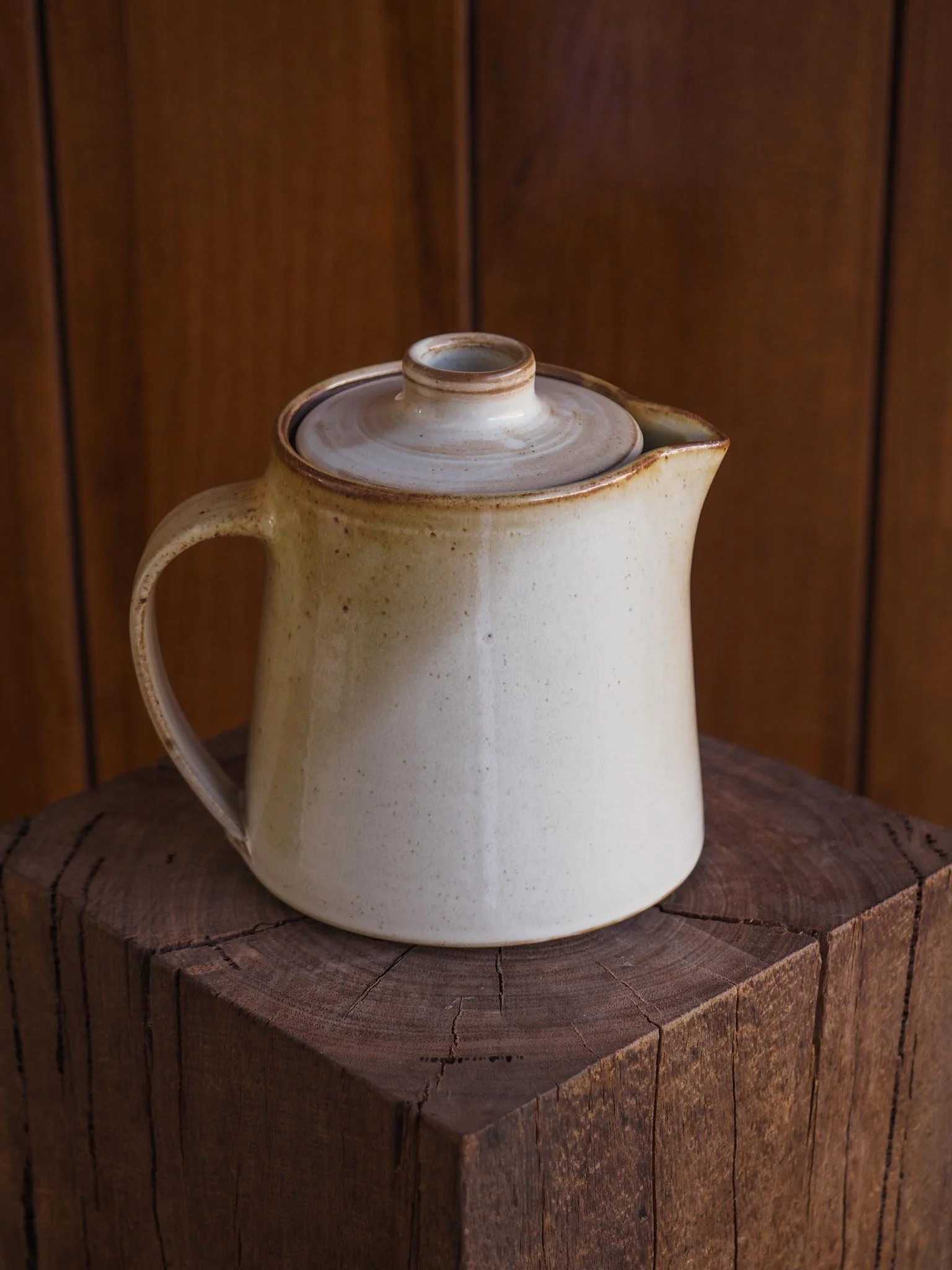 Tall Teapot ~ Butter