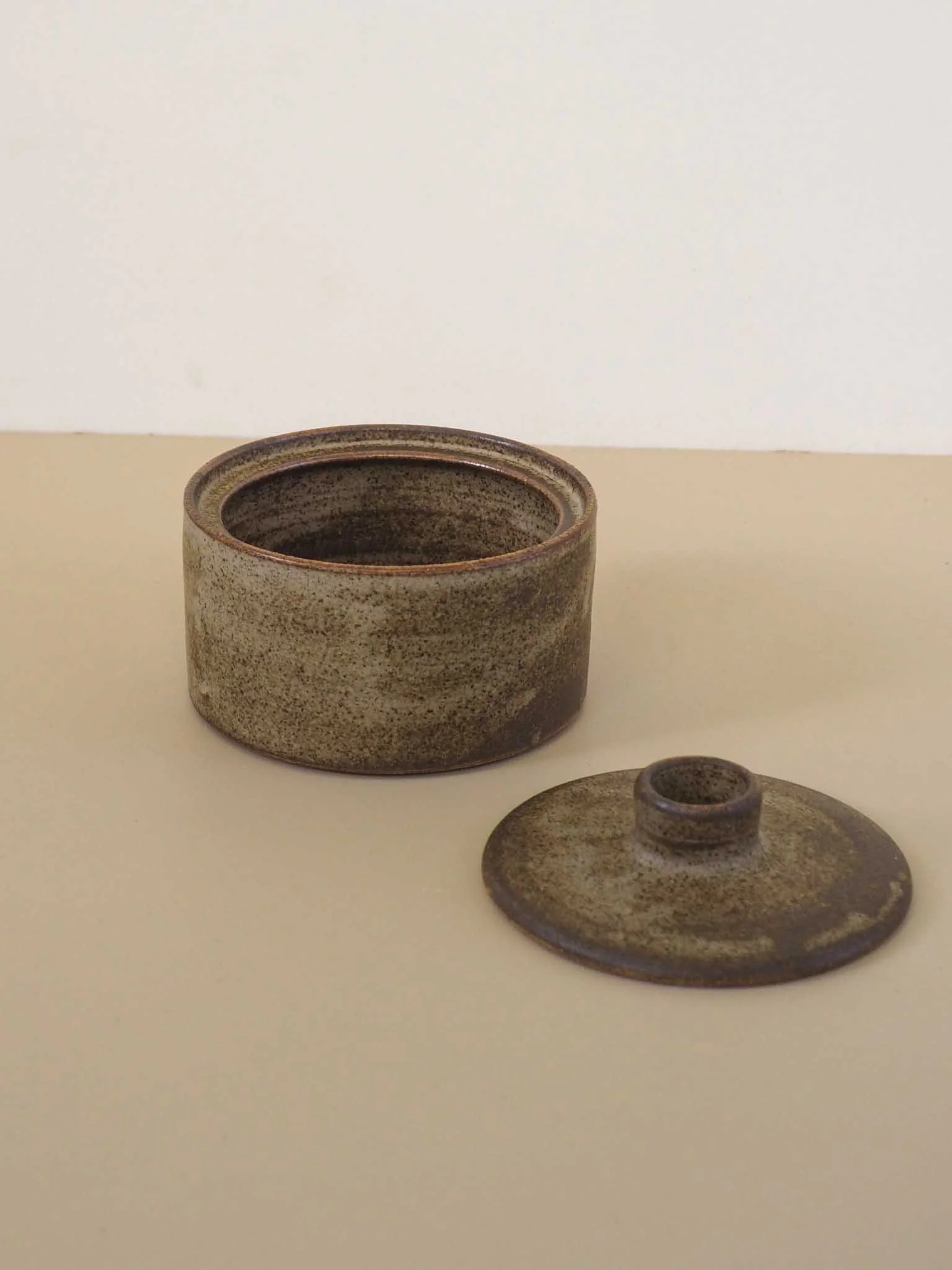 Salt jar - Wood ash