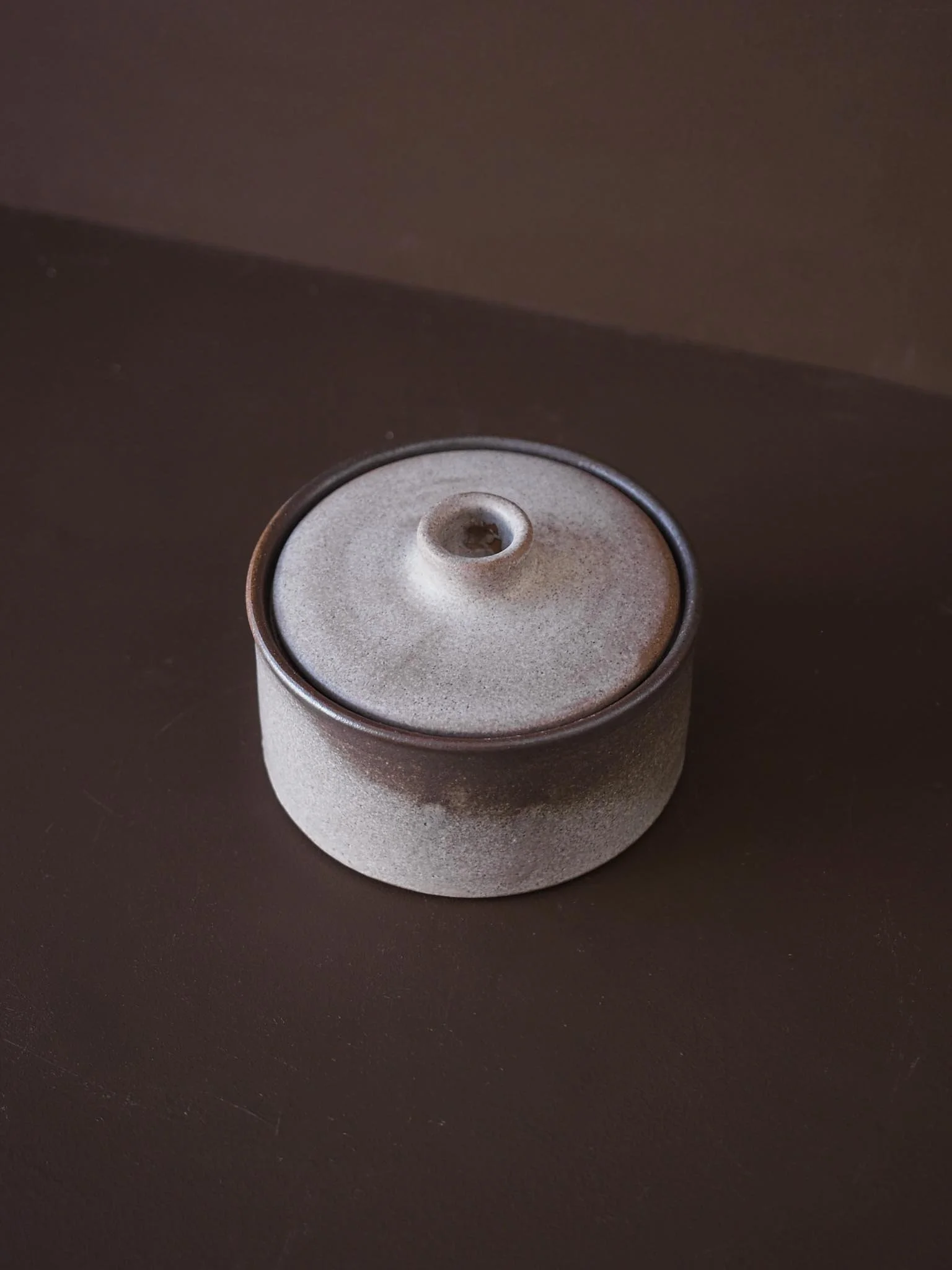 Salt jar - Wood ash