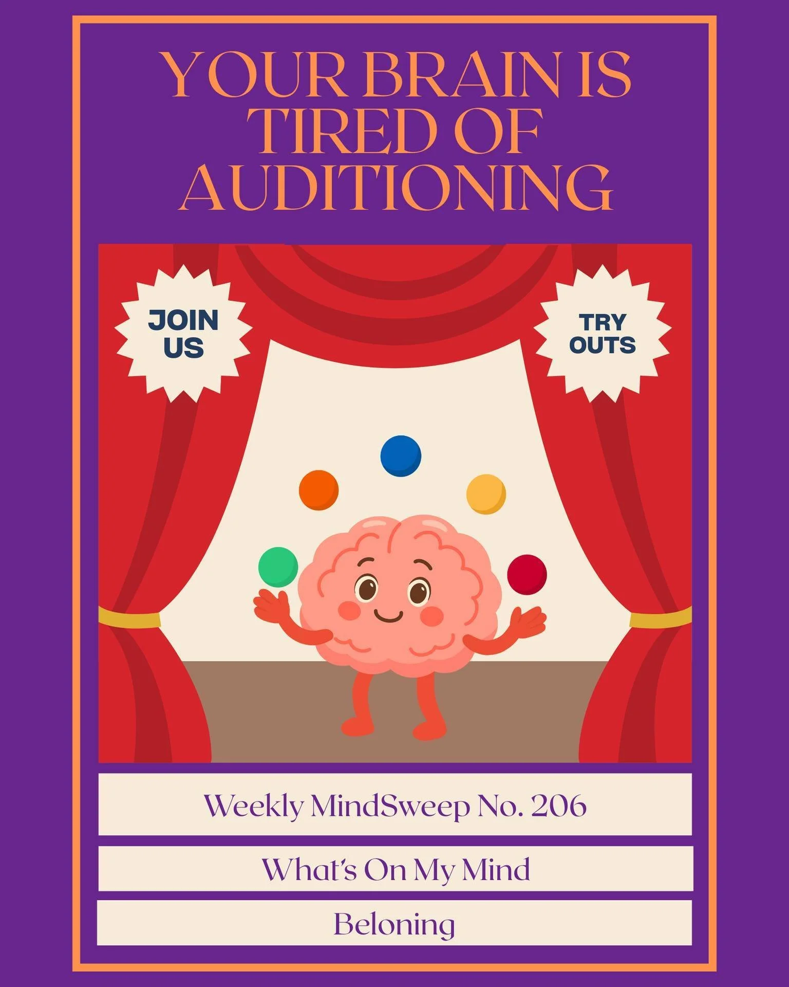 Belonging doesn&rsquo;t announce itself. It hums.

For many creative and ADHD entrepreneurs, the difference between fitting in and belonging isn&rsquo;t philosophical&mdash;it&rsquo;s physical. You can feel it in your body. The bracing. The breath-ho