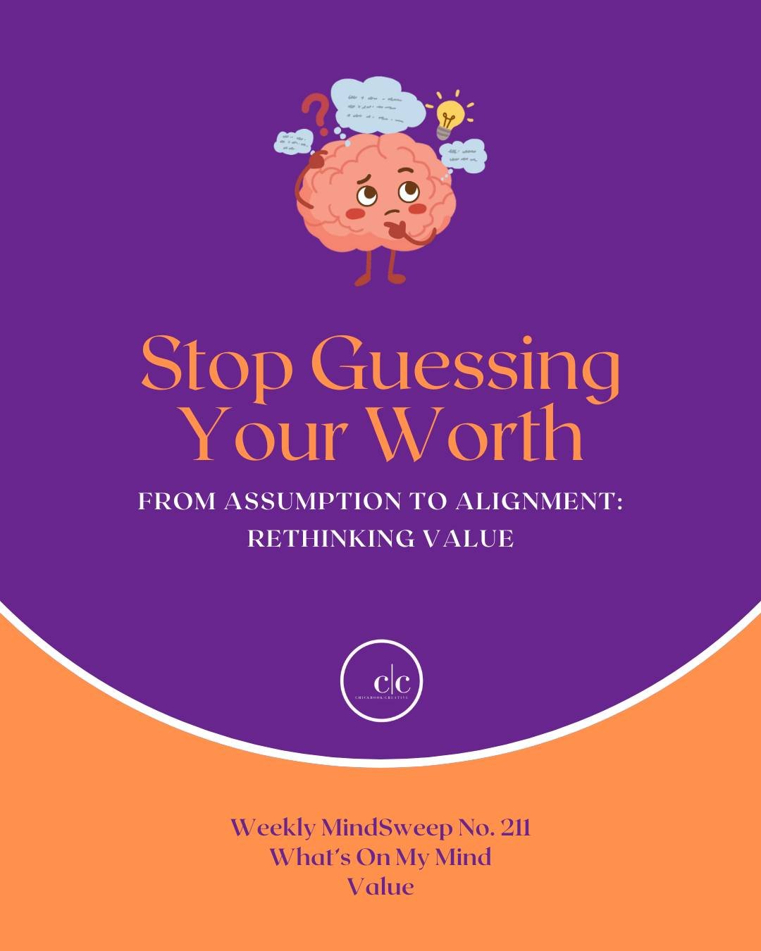 This week&rsquo;s Weekly MindSweep No. 211 | What's On My Mind, closes out our month on Value.

It&rsquo;s about what changed when value stopped being a concept and became something I paid attention to every day: how we spend our time, energy, attent