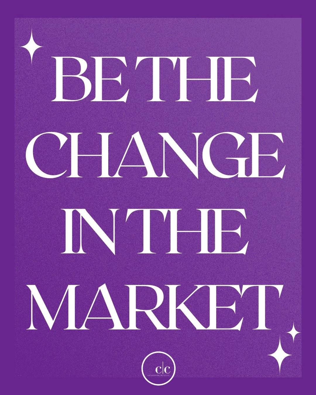Being the Change in the Market

What&rsquo;s on my mind now? If we want the market to change, we have to change how we show up in it.

We can&rsquo;t wait for permission or look for outside approval. We need to value ourselves in real, practical, and