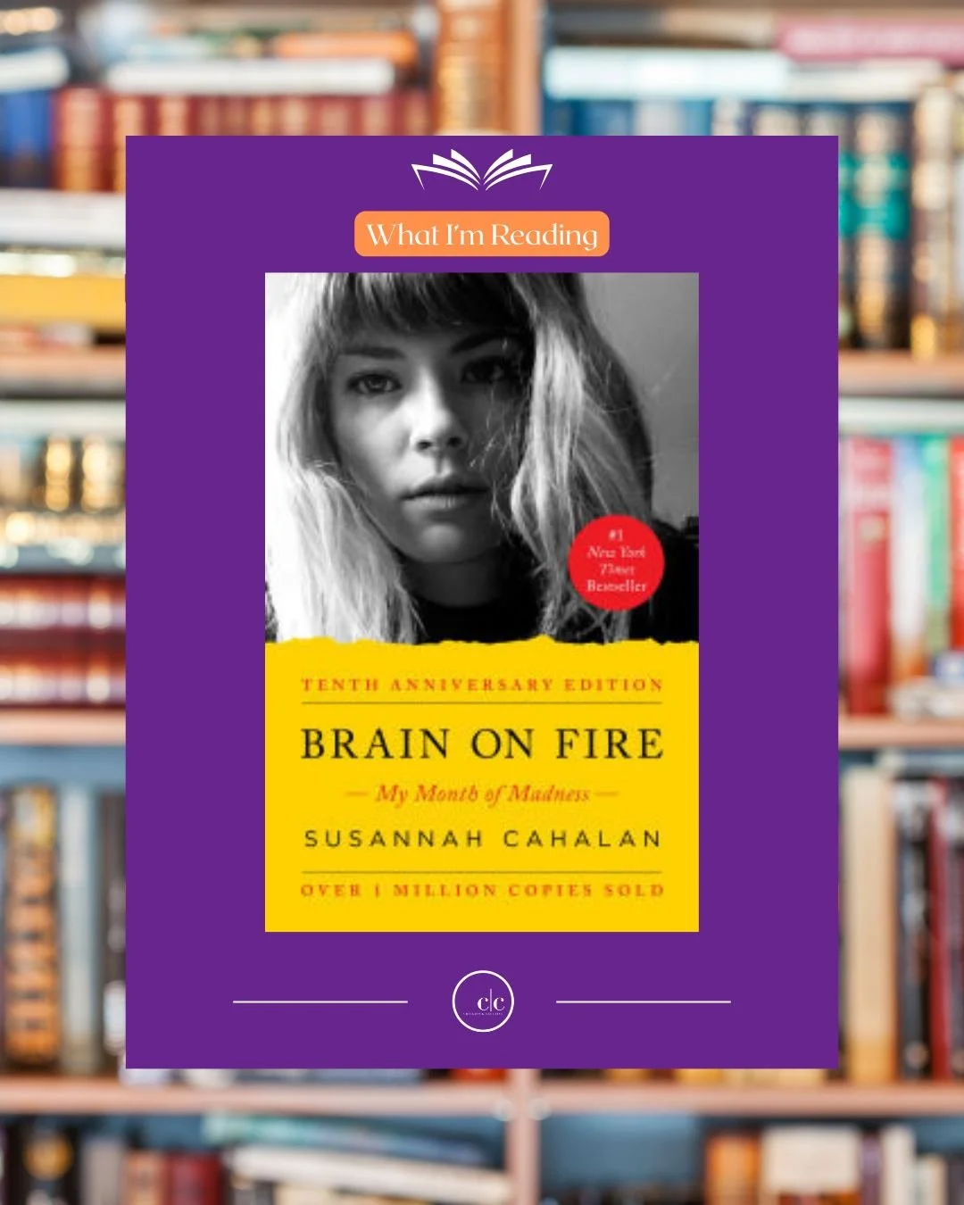 What I&rsquo;m reading: Brain On Fire by Susannah Cahalan

The title grabbed me; the story changed me.

Brain On Fire is a powerful memoir that tells the story of journalist Susannah Cahalan&rsquo;s sudden struggle with psychosis, which was later fou