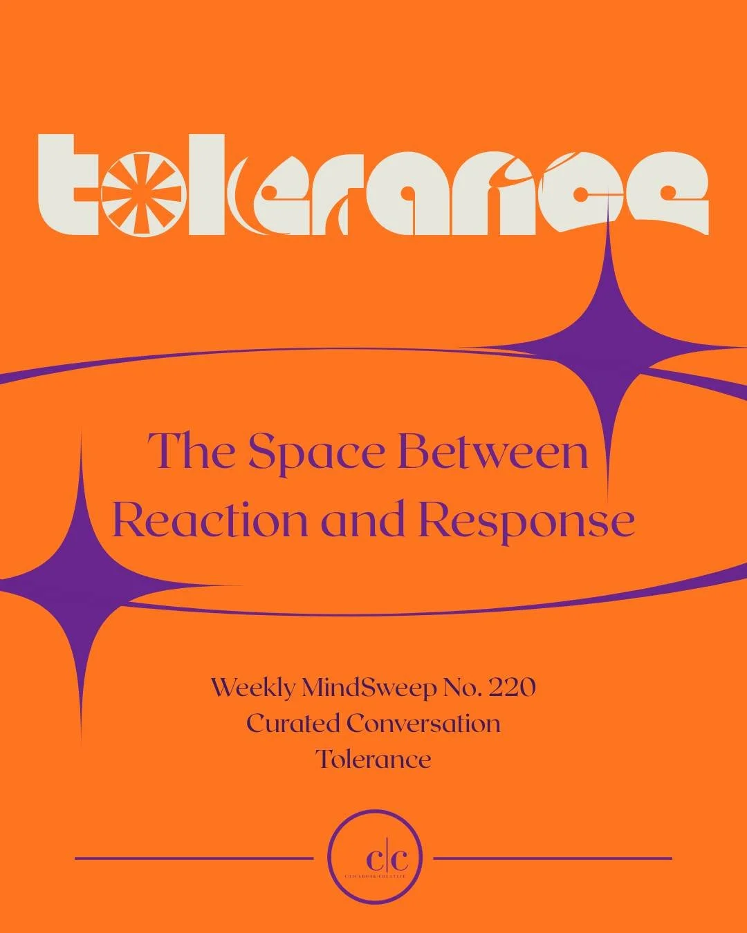 What does it take to truly stay?

Not push through.
Not override what you feel
Not perform calm when your system is anything but.

But stay.

In my latest Weekly MindSweep, I explore tolerance. It&rsquo;s not just passive patience or &ldquo;agreeing 