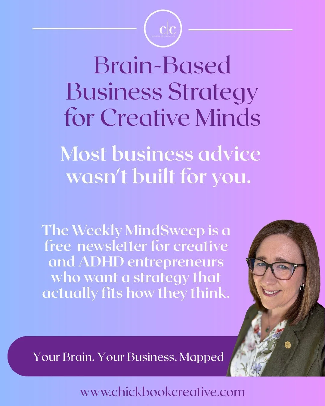 Most business advice was built for speed and for scale. For the people who push, perform, and power through without stopping to feel anything.

That was never going to work for my creative neurodivergent brain, and I'm guessing it hasn't worked for y
