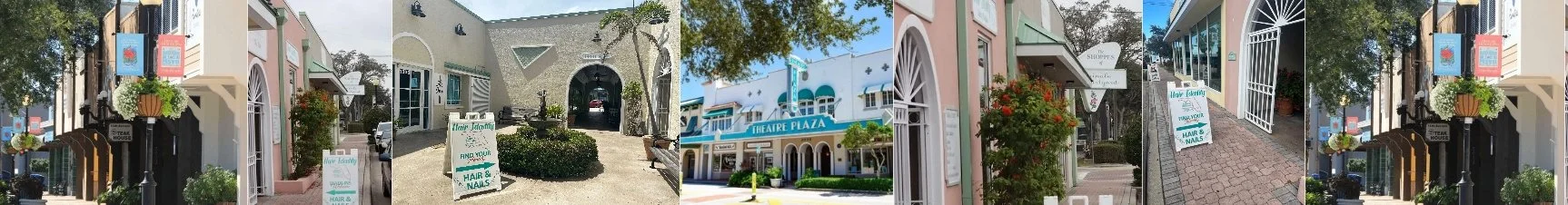 Hair Identity Salon & Boutique located in historic downtown Vero Beach, FL