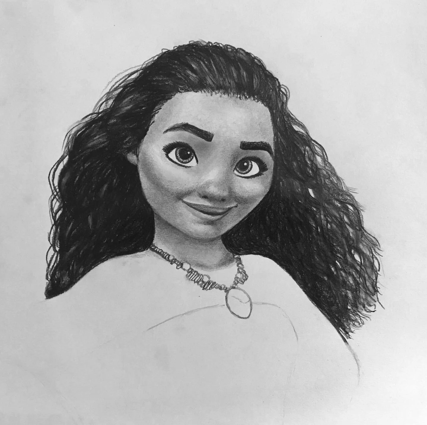 Happy Thursday! Here&rsquo;s a throwback to a Moana drawing when it was in the works 😊💞
&bull;
&bull;
&bull;
&bull;
&bull;
&bull;
&bull;
&bull;
&bull;
#moana #disney #art #artistsoninstagram #artwork #artist #artofinstagram #artoftheday #artgallery