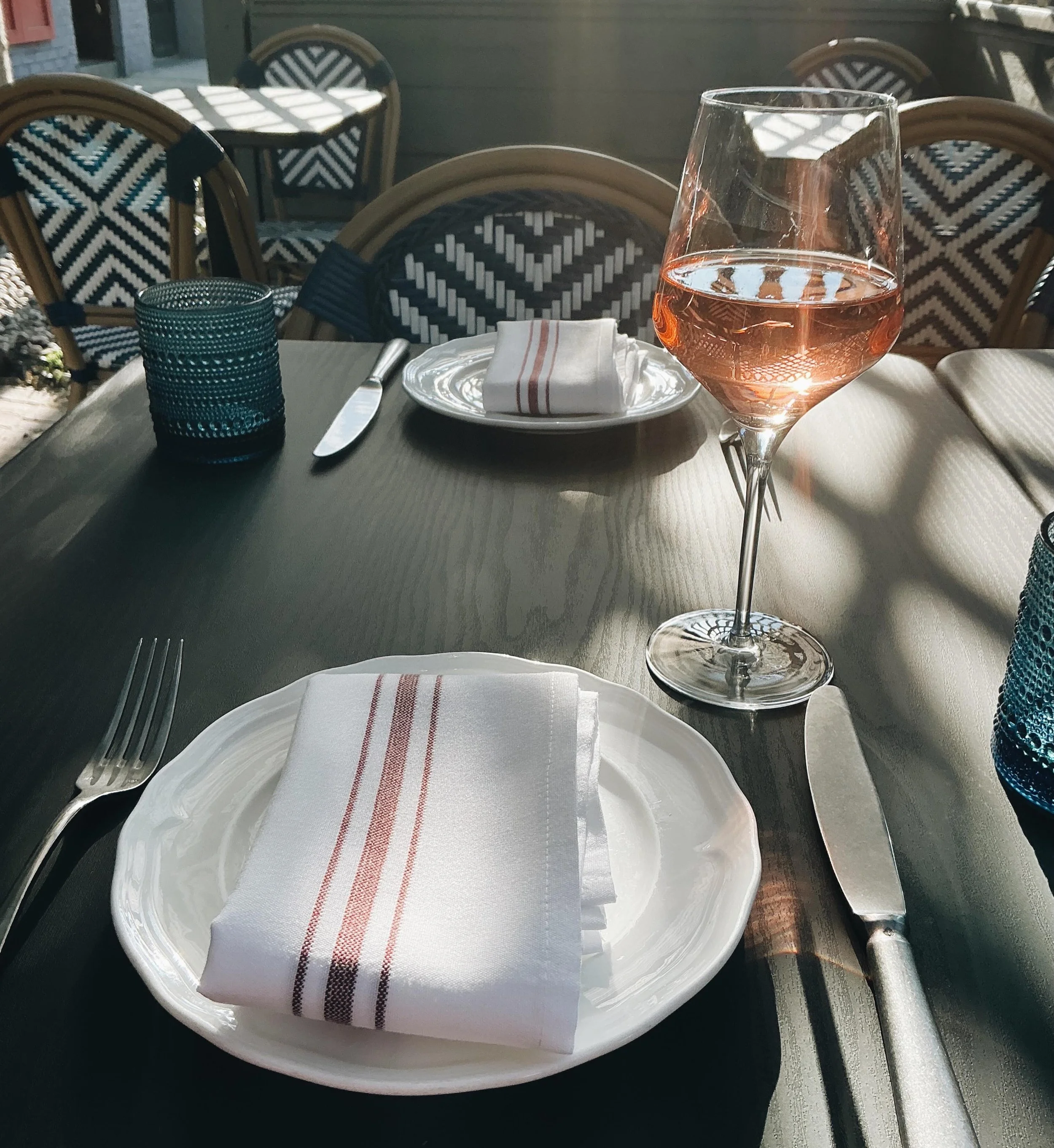 There's a patio seat with your name on it - join us for dinner tonight and enjoy this gorgeous weather.