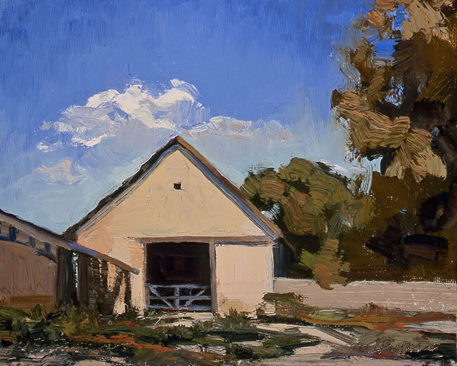 Empire Ranch Barn Study
Oil on Canvas 8 x 10 in.