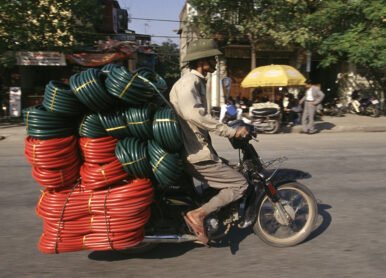 Behold The Astonishing Load-Carrying Motorbikes Of Vietnam