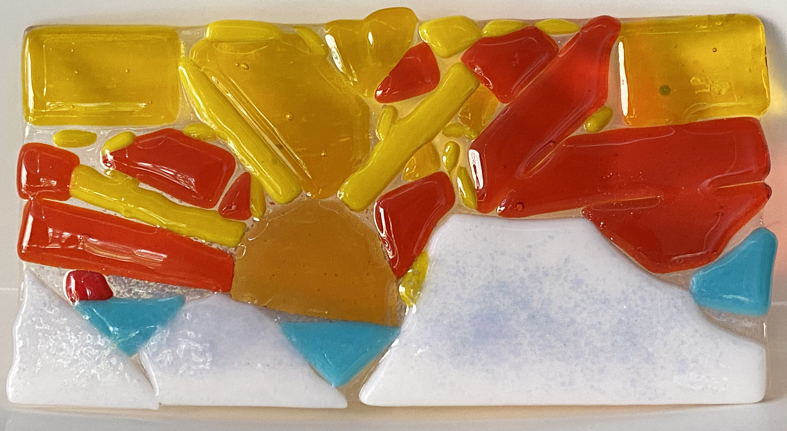  Fused glass, from Losing Winter workshop 