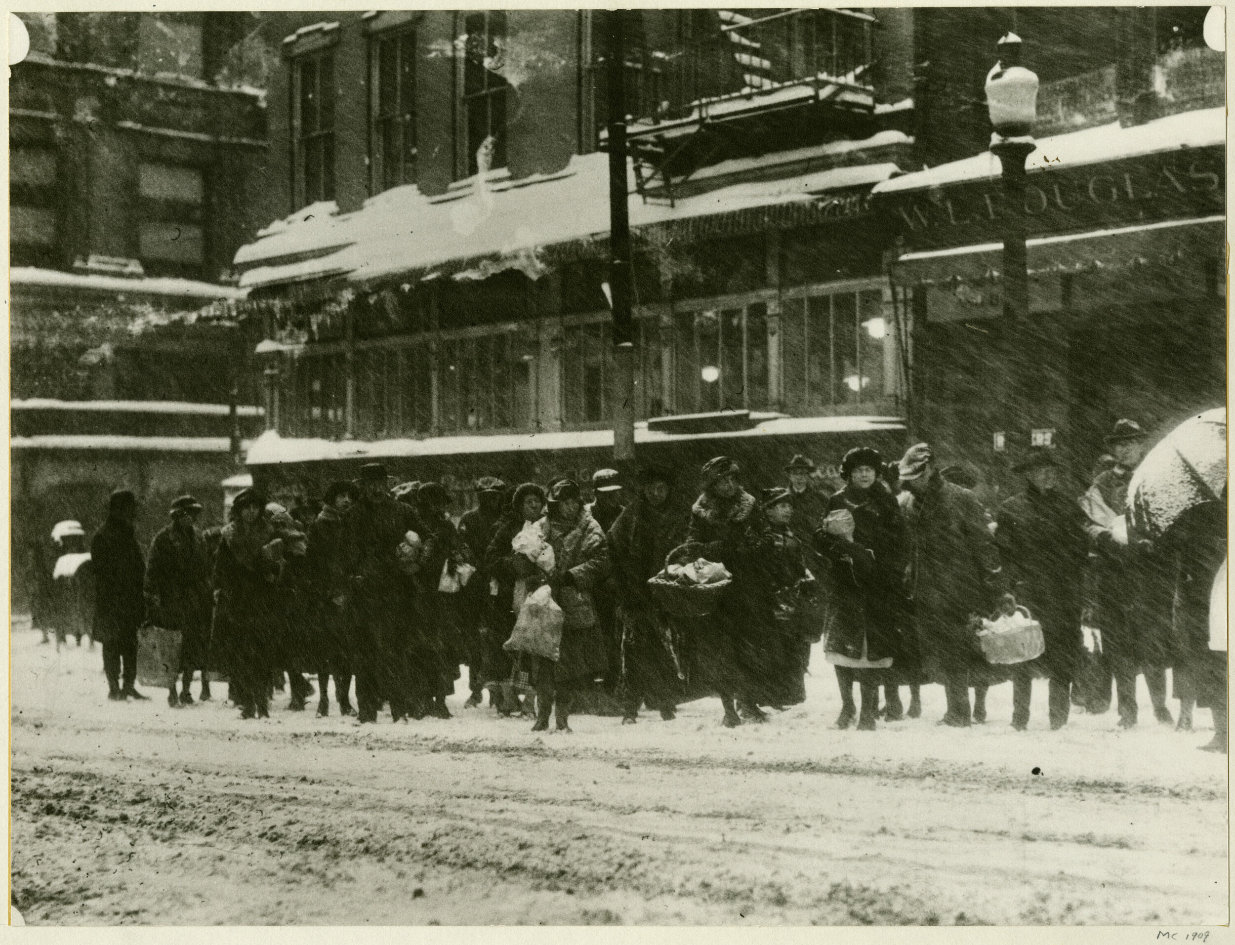 Blizzard of 1922, Saturday afternoon