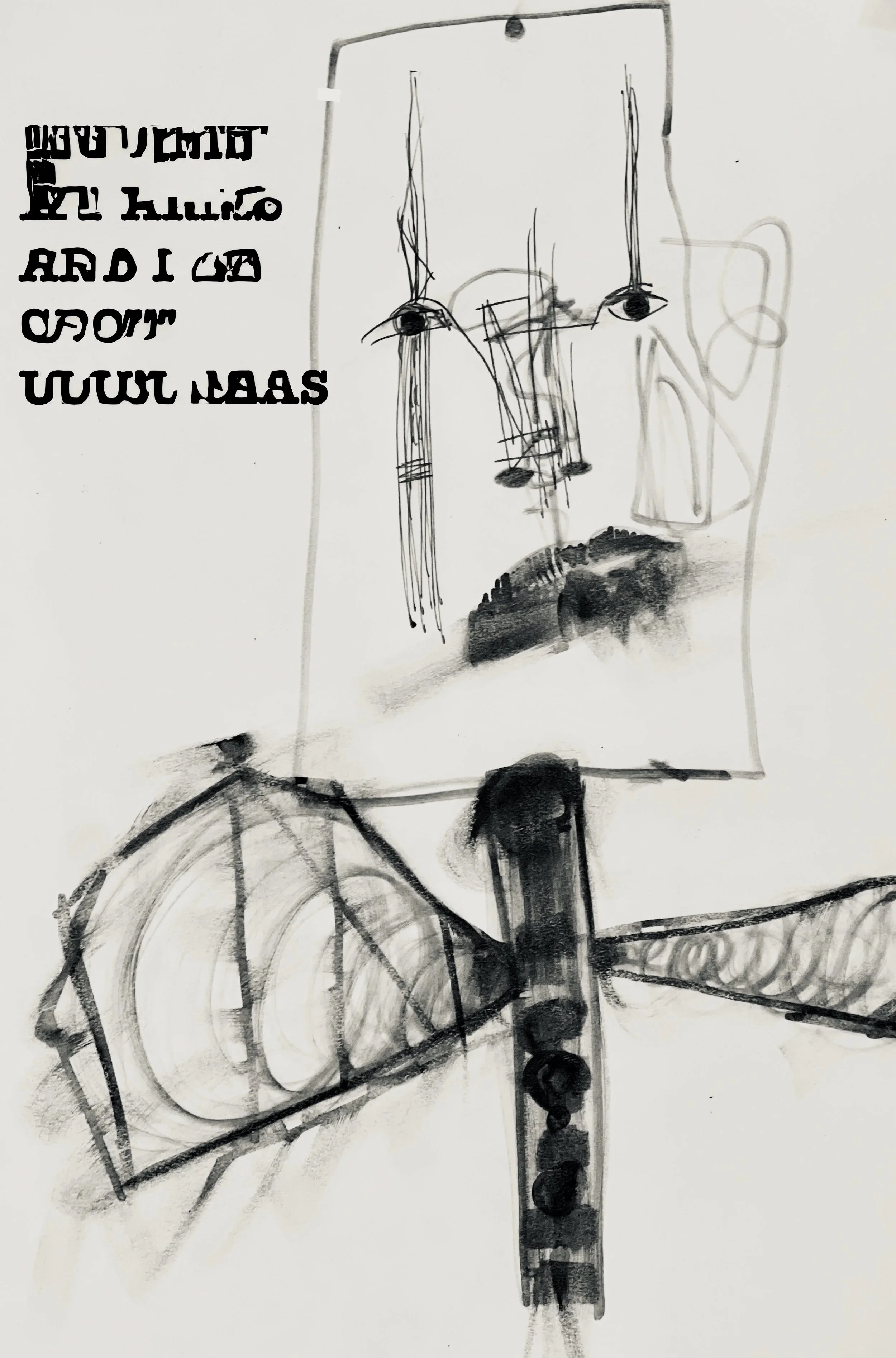 "Umbrella Arms Making Hugging Hard In Denmark" PRINT