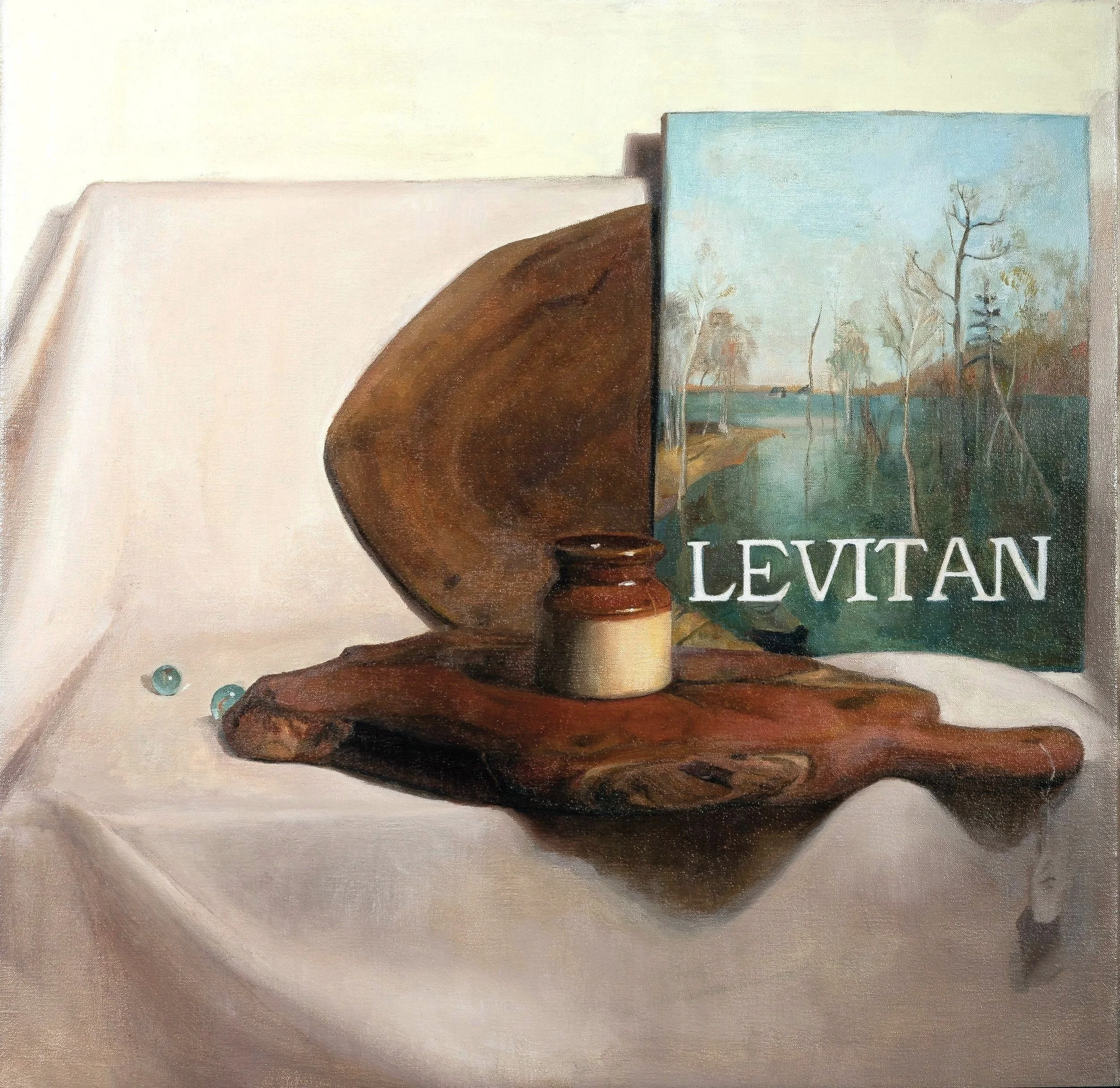 The price tag, Oil on linen, 18 x 18 inches, 2020