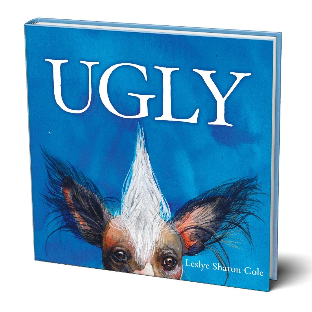 UGLY. Author, complete creative direction, illustration, and typography. Watercolour.
