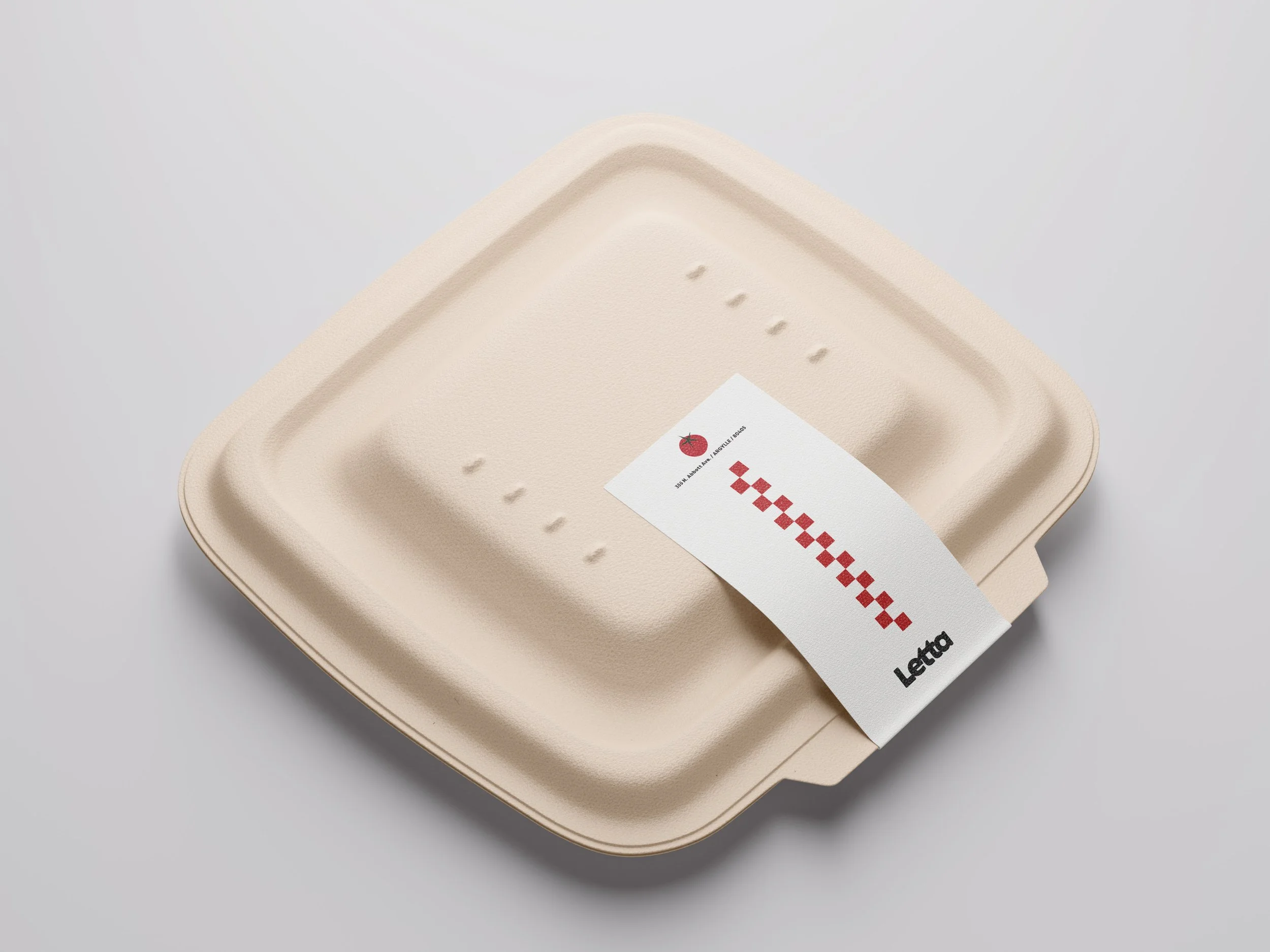 branded to-go sealed container