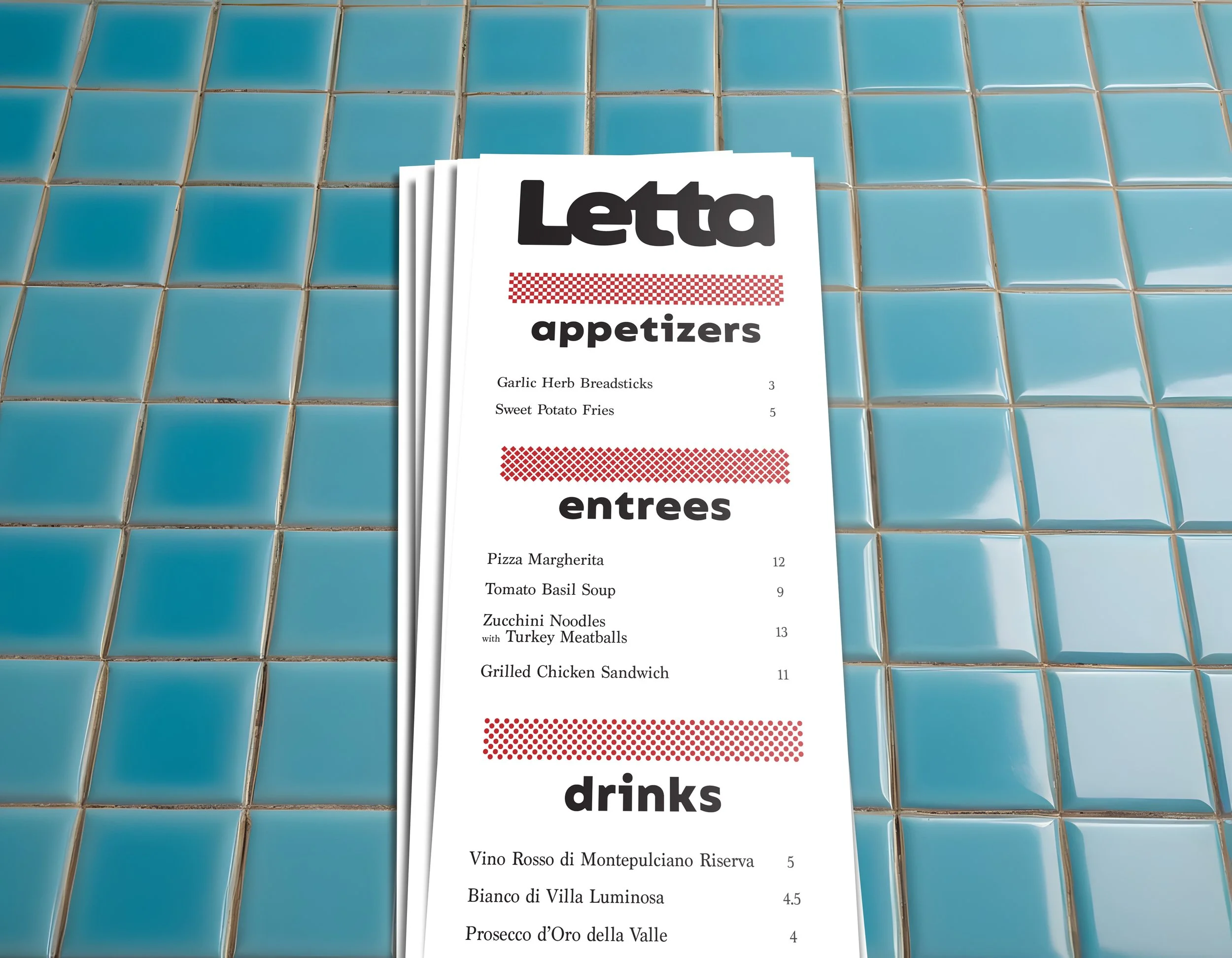 Table menu