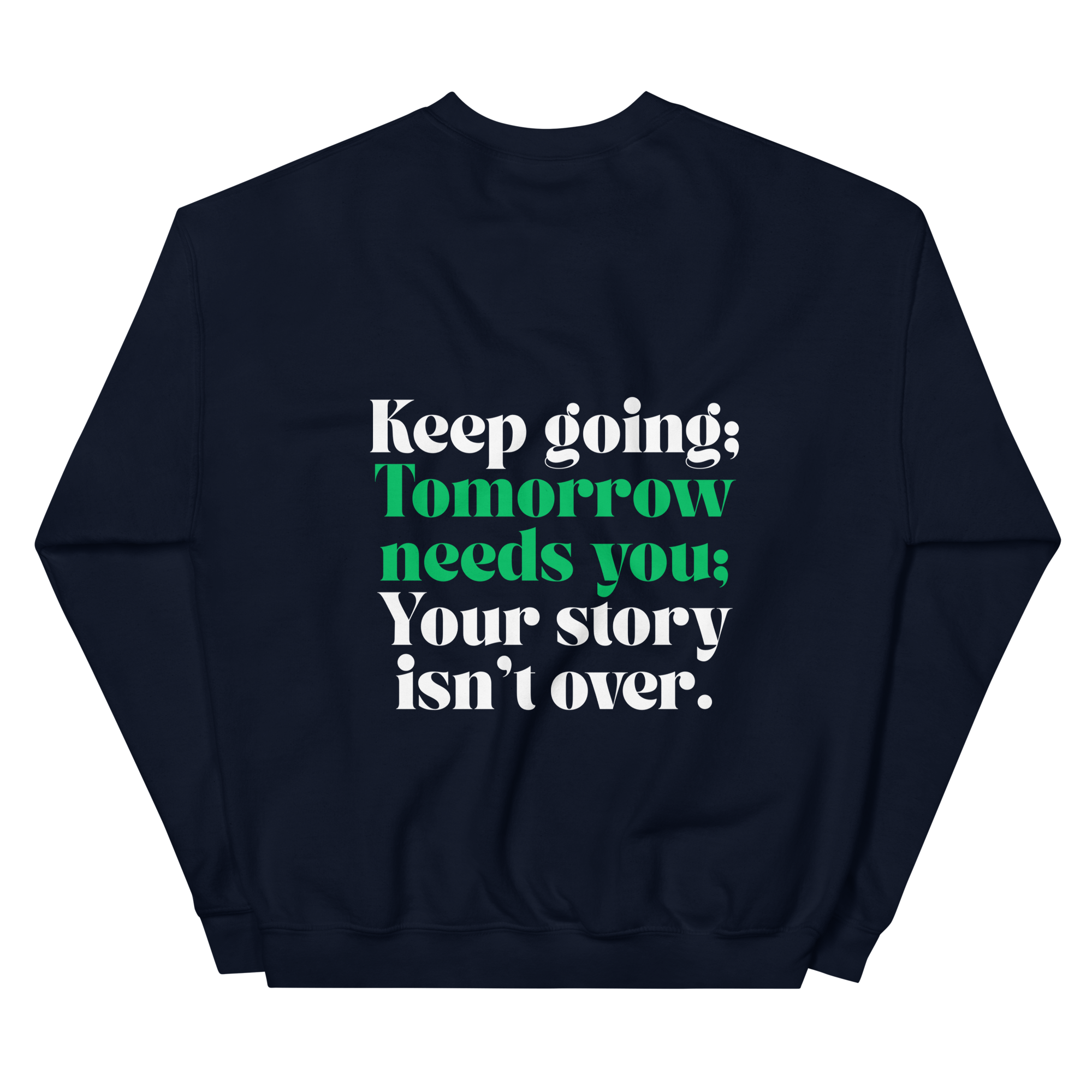 unisex-crew-neck-sweatshirt-navy-back-68c1e5b5c3f15.png