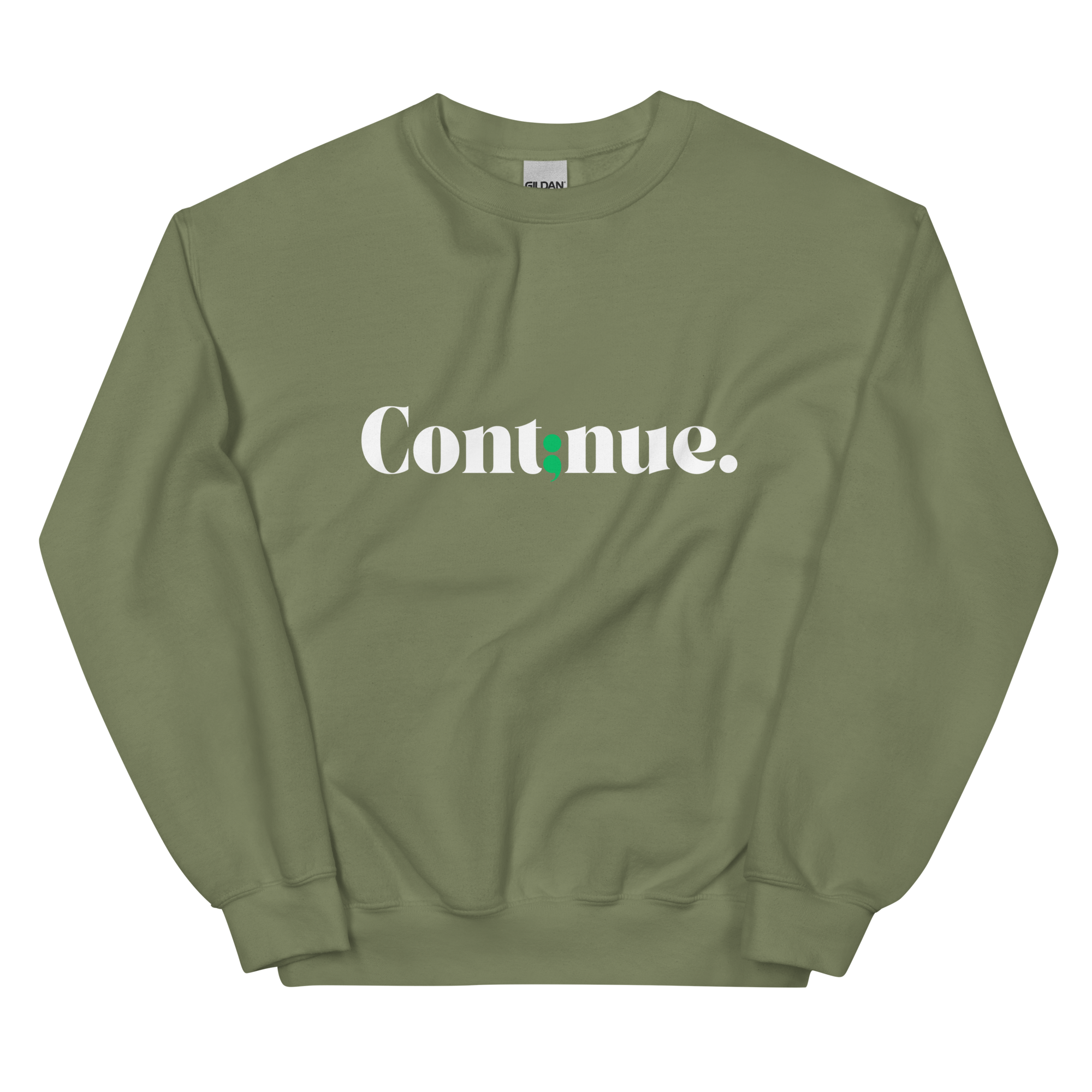 unisex-crew-neck-sweatshirt-military-green-front-68c1e5b619068.png