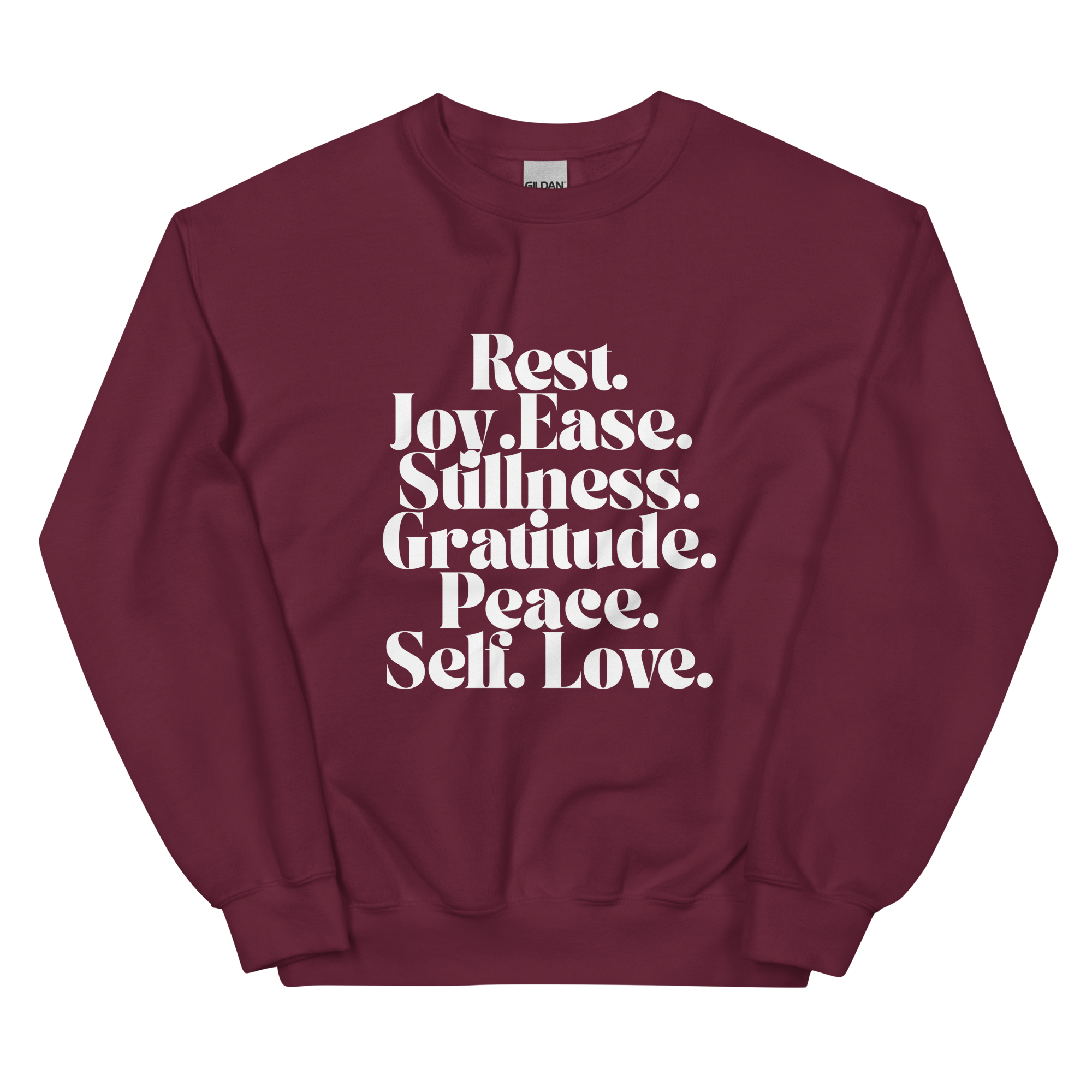 unisex-crew-neck-sweatshirt-maroon-front-69390ee57ba56.png