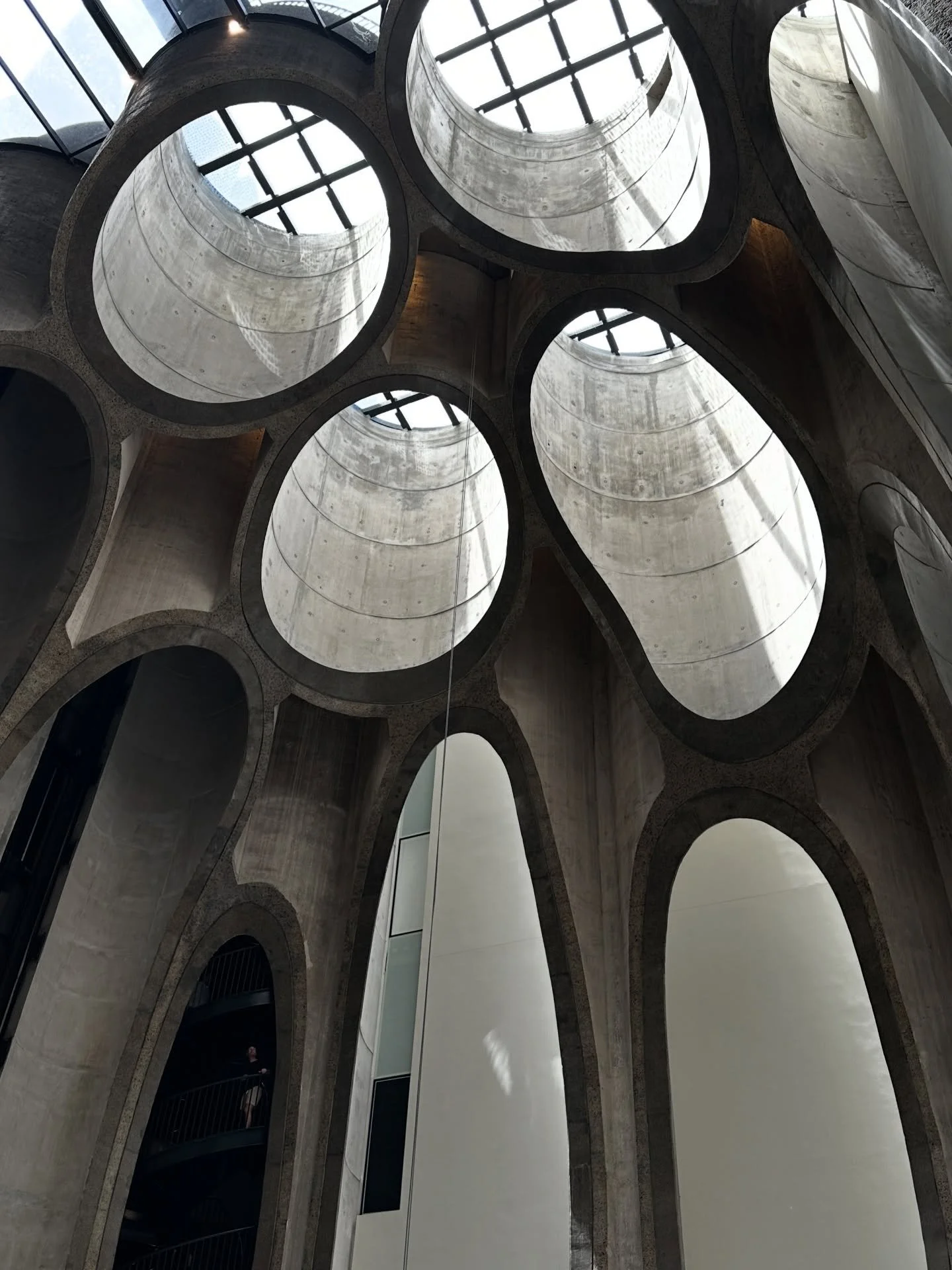 @zeitzmocaa - an old Cape Town grain silo turned into an art gallery / museum. Loved the @zohraopoku exhibition! #zeitzmocaa #capetown #artmuseum #zohraopoku #capetownartgallery #capetownwaterfront