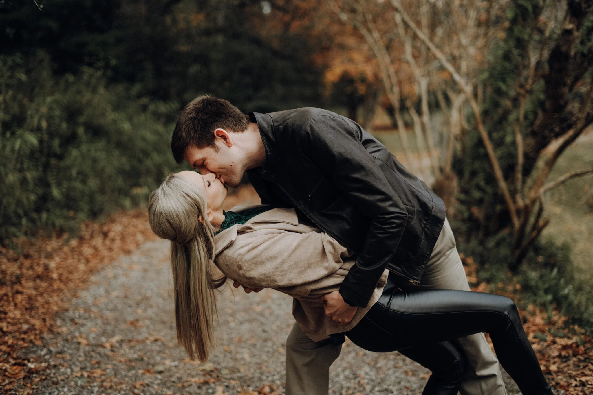 Baton Rouge Engagement Session at Windrush Gardens | Elaina + Marshall