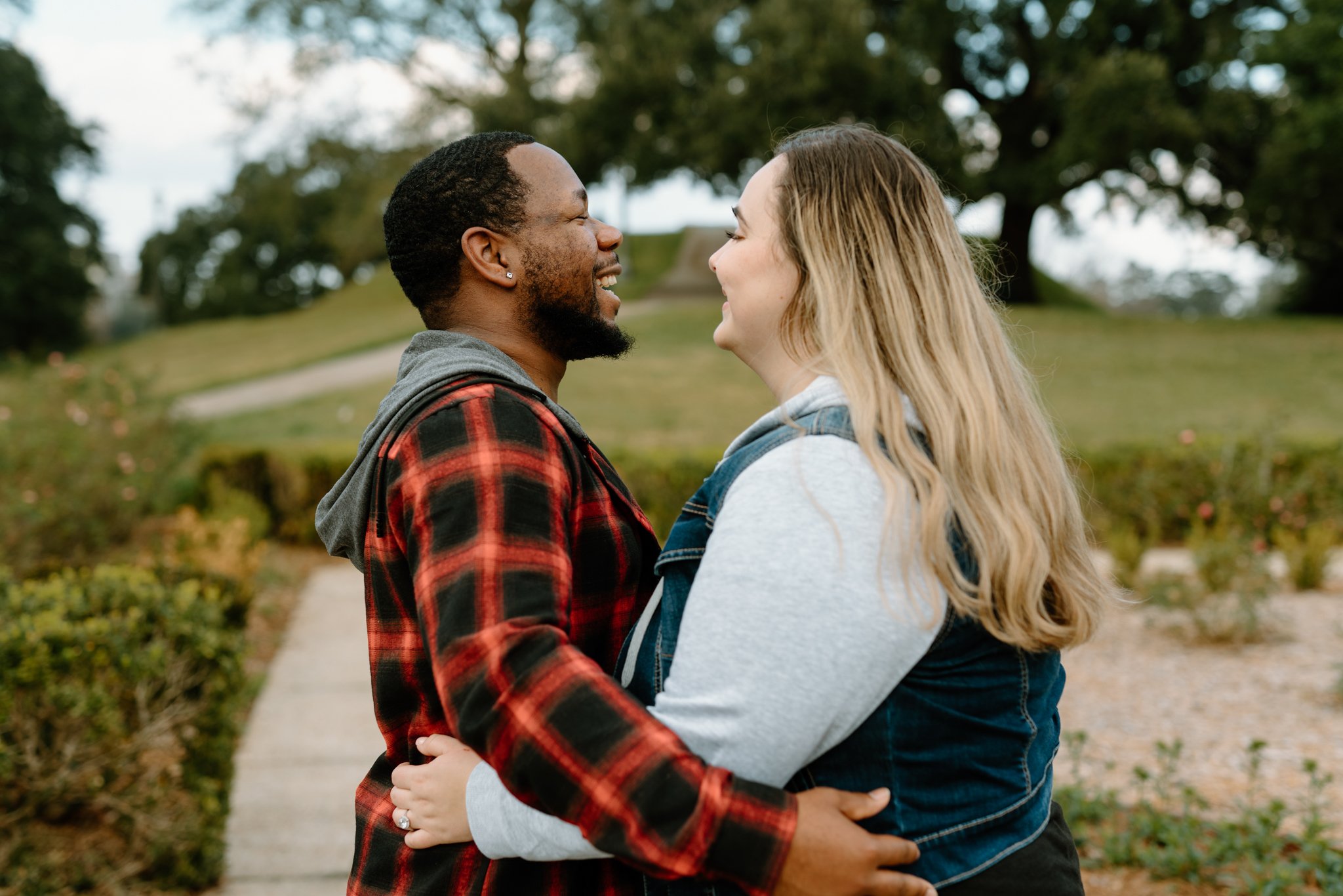 Kirsten + Quinte  Engagement Session in Downtown Baton Rouge _ Arsenal Park-14.jpg