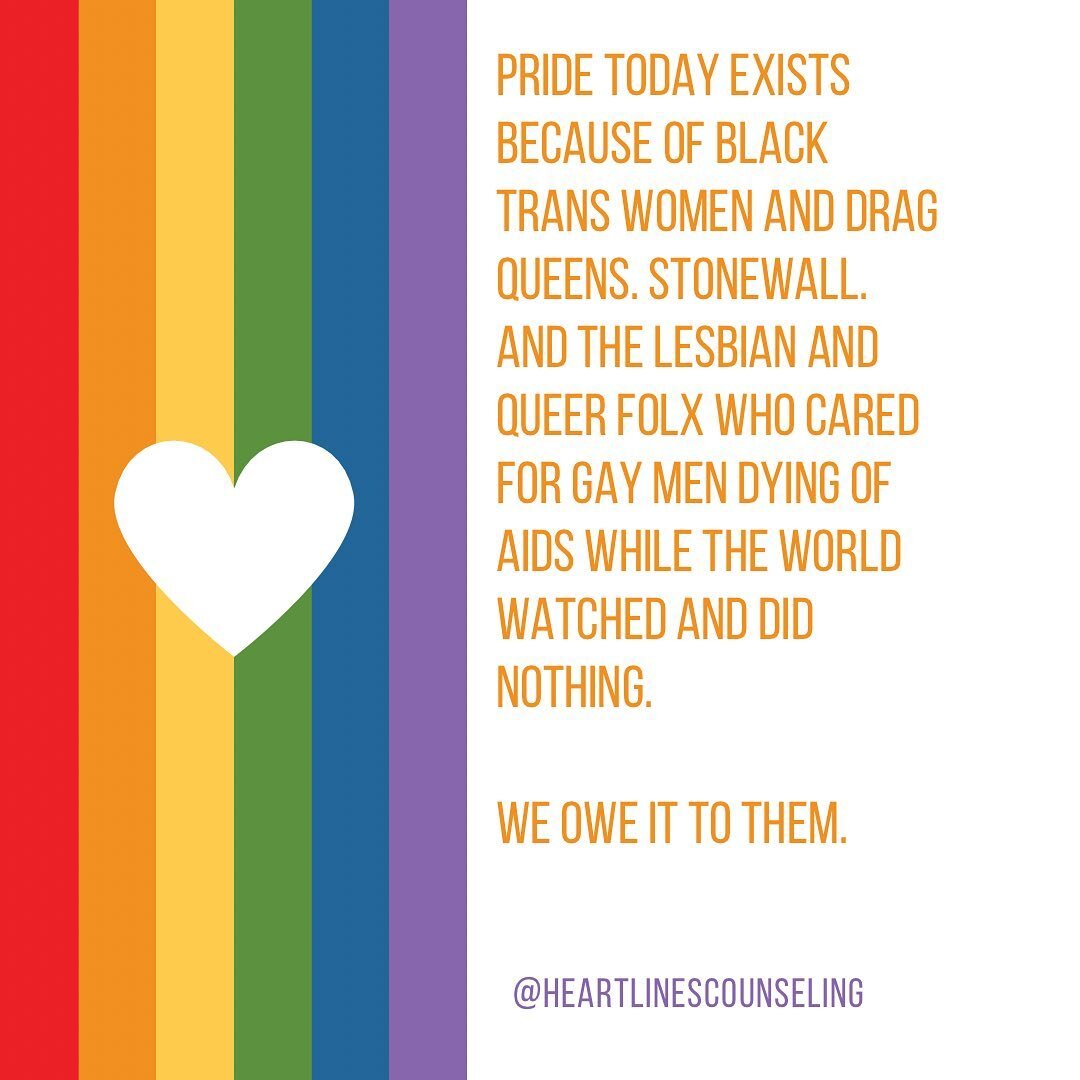 It&rsquo;s no surprise I love Pride month. It&rsquo;s my favorite of the year! It&rsquo;s incredibly important to remember it&rsquo;s not about corporations and rainbow washing - it&rsquo;s about the folx who sacrificed for us to even be here now. An