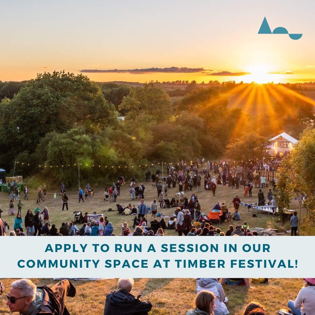 📣 Reminder 📣 Would you like to join us and run a session as part of our community-led programming at Timber Festival? 

We've been busy behind the scenes working on our programme and bringing together some incredible community members to share thei