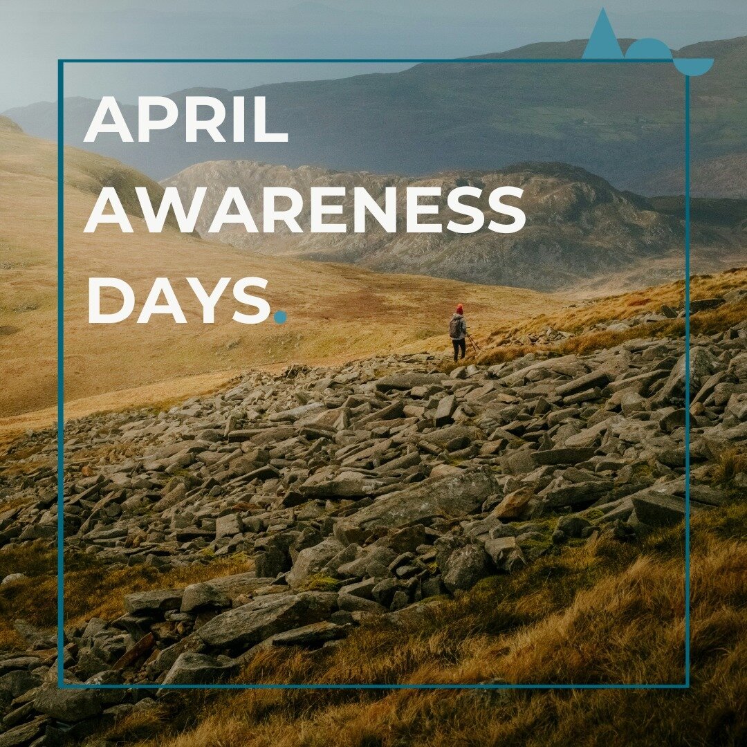 📍 Awareness Days in April for your diary!

With so many different Awareness Days relevant to the All The Elements community we want to take a moment at the start of each month to highlight what's coming up. If there is an Awareness Day that is impor