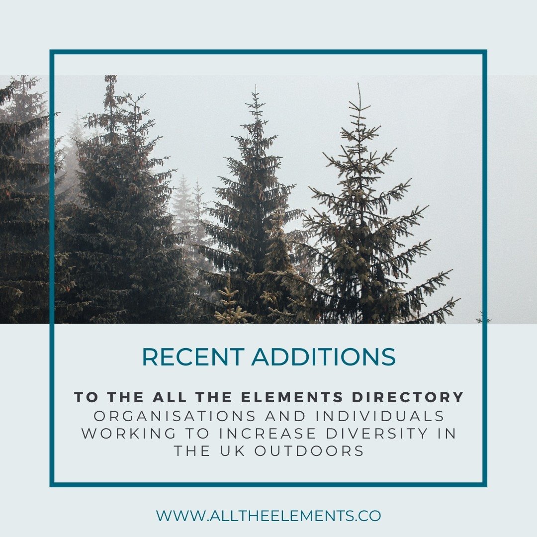 We are constantly adding new groups to our All The Elements Directory! 
Here are a few of our recent additions:

🌿 @theadventuregirlsclub
🌿 @decolonisingtheoutdoors
🌿 @blackseedsnetwork 
🌿 @ethicalactivities 

Did you know that we have over 300 d