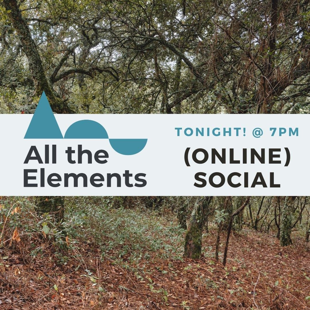 Join us tonight (25th November at 7pm) for our final online social of the year!

Our socials are a great way to connect with others working to create change on diversity in the UK outdoors, and to learn more about the All The Elements community.

Ope