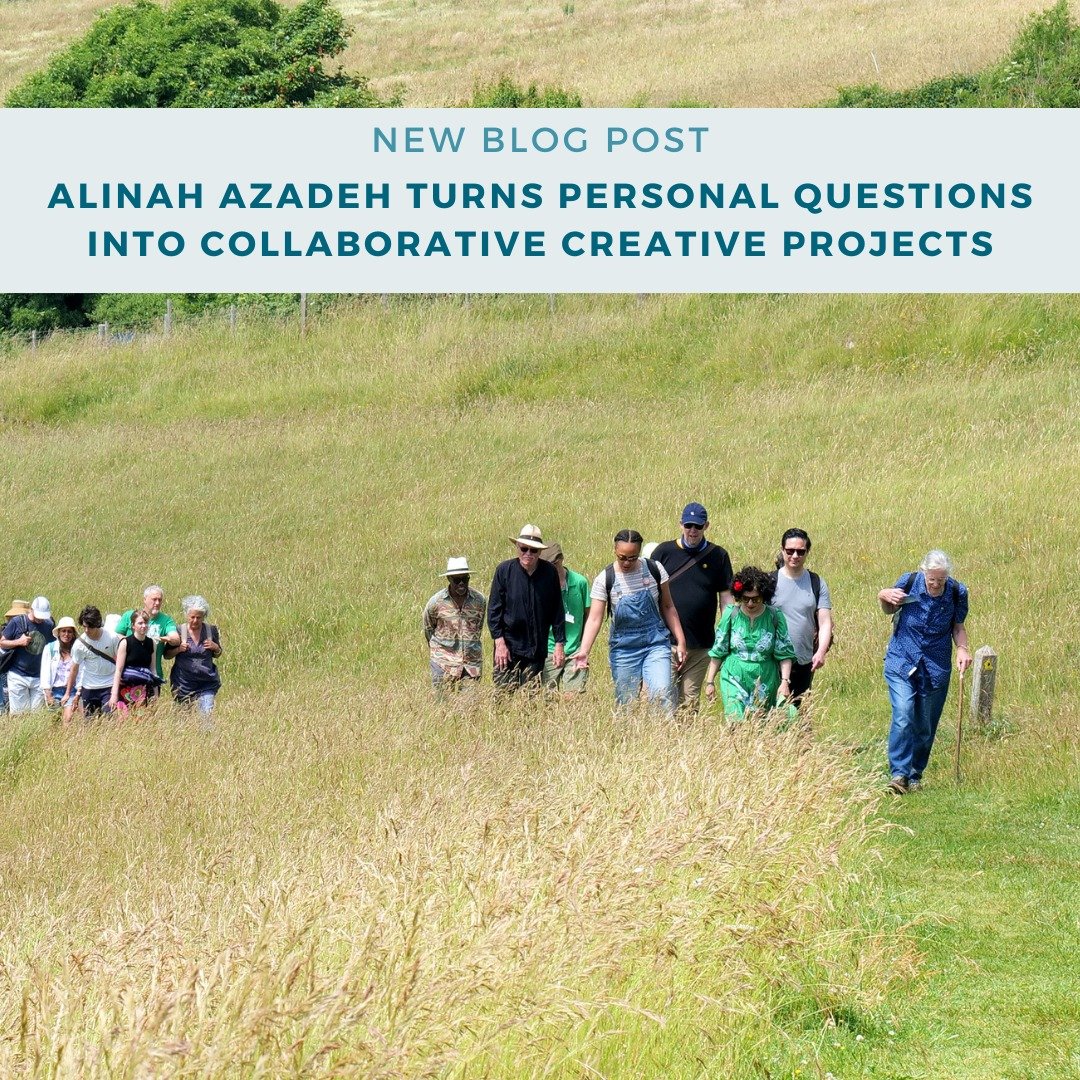 Alinah Azadeh describes herself as an artist, a writer, a wanderer, a cultural activist, a mother and a human being. 

ATE team member Sarah Groves sat down with Alinah to chat about her audio walk &lsquo;We Hear You Now&rsquo;, the unforeseen challe