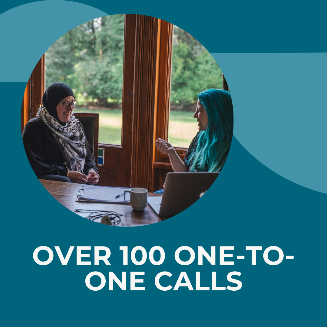 Over 100 One-to-One Calls
