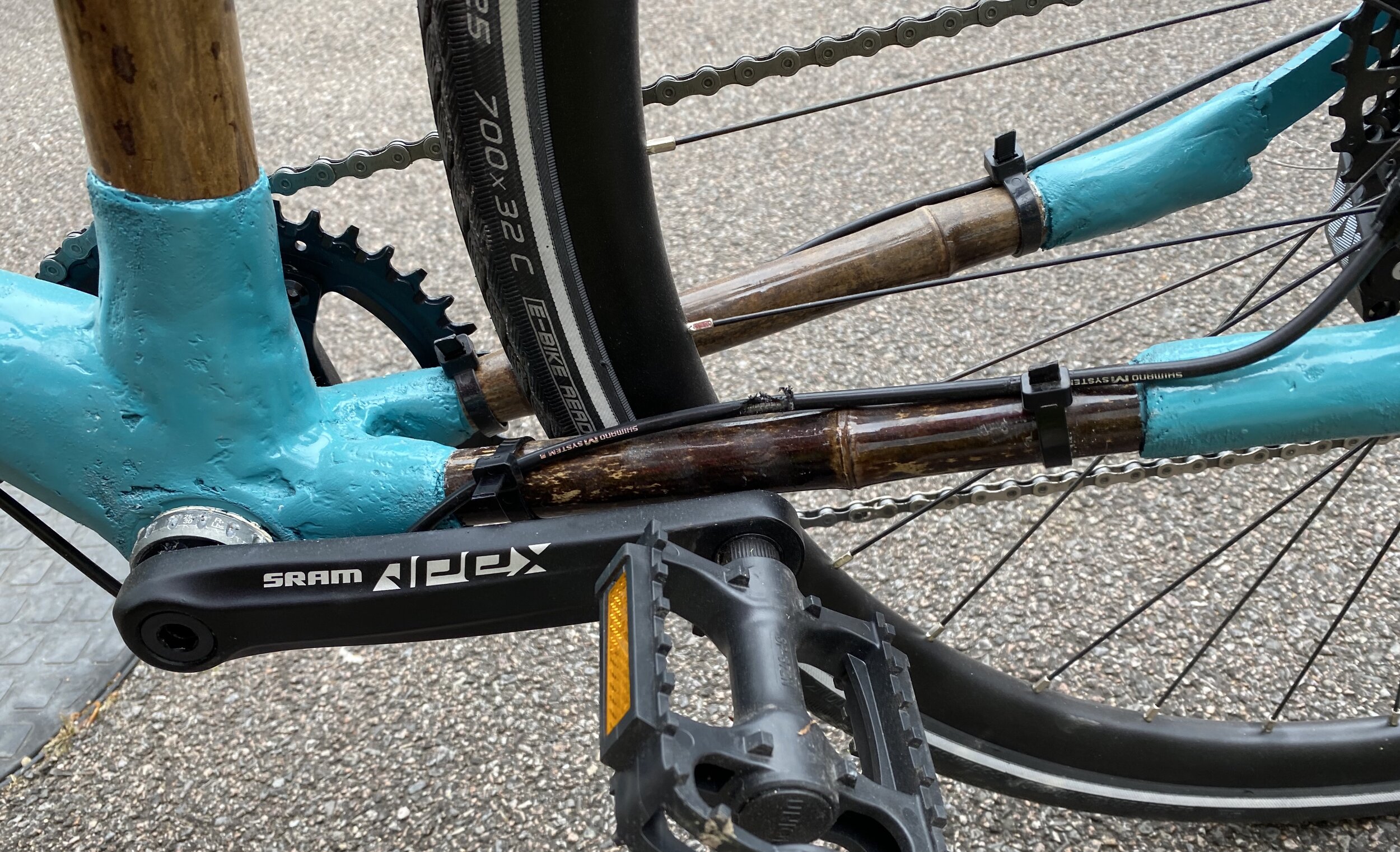 A resolved bamboo bike mystery