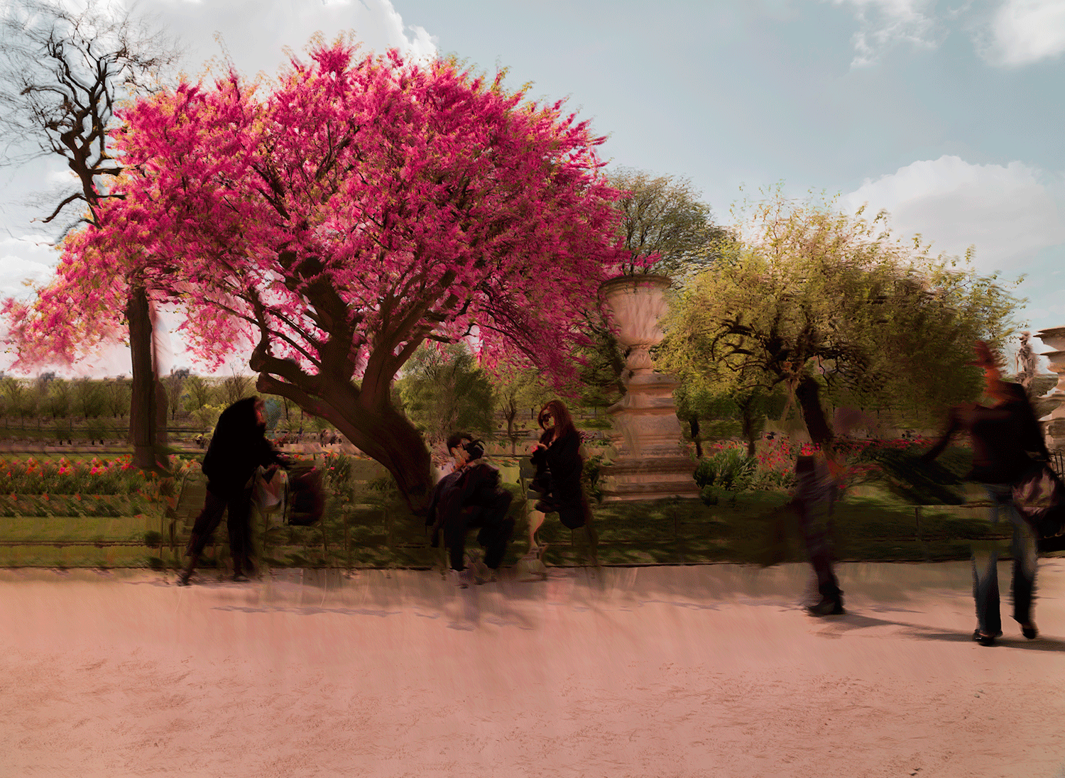  Jardin Tuilleries   130x95cm - 5ed 2014 