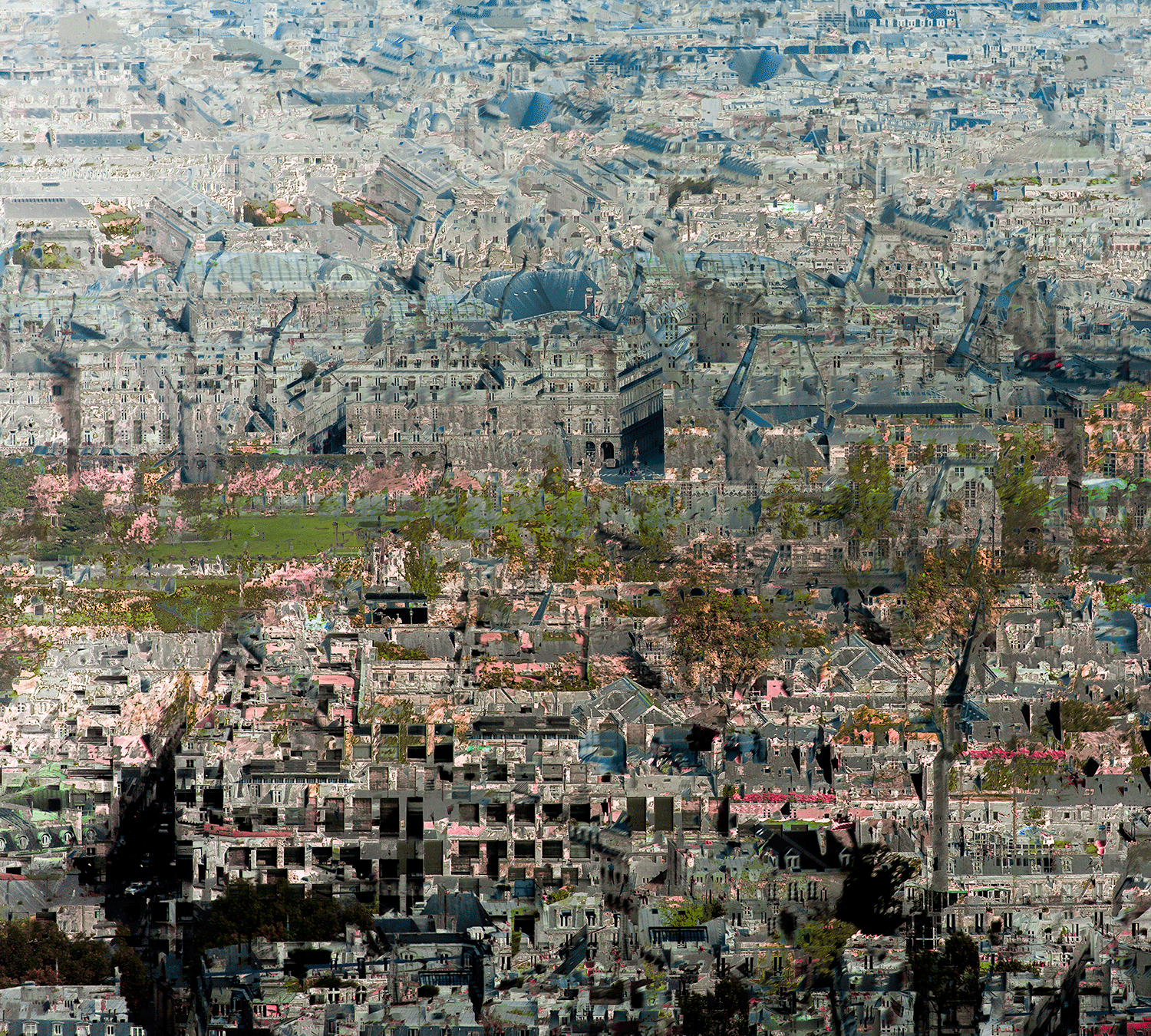  spring in Paris 100x90cm - 8ed 2016 