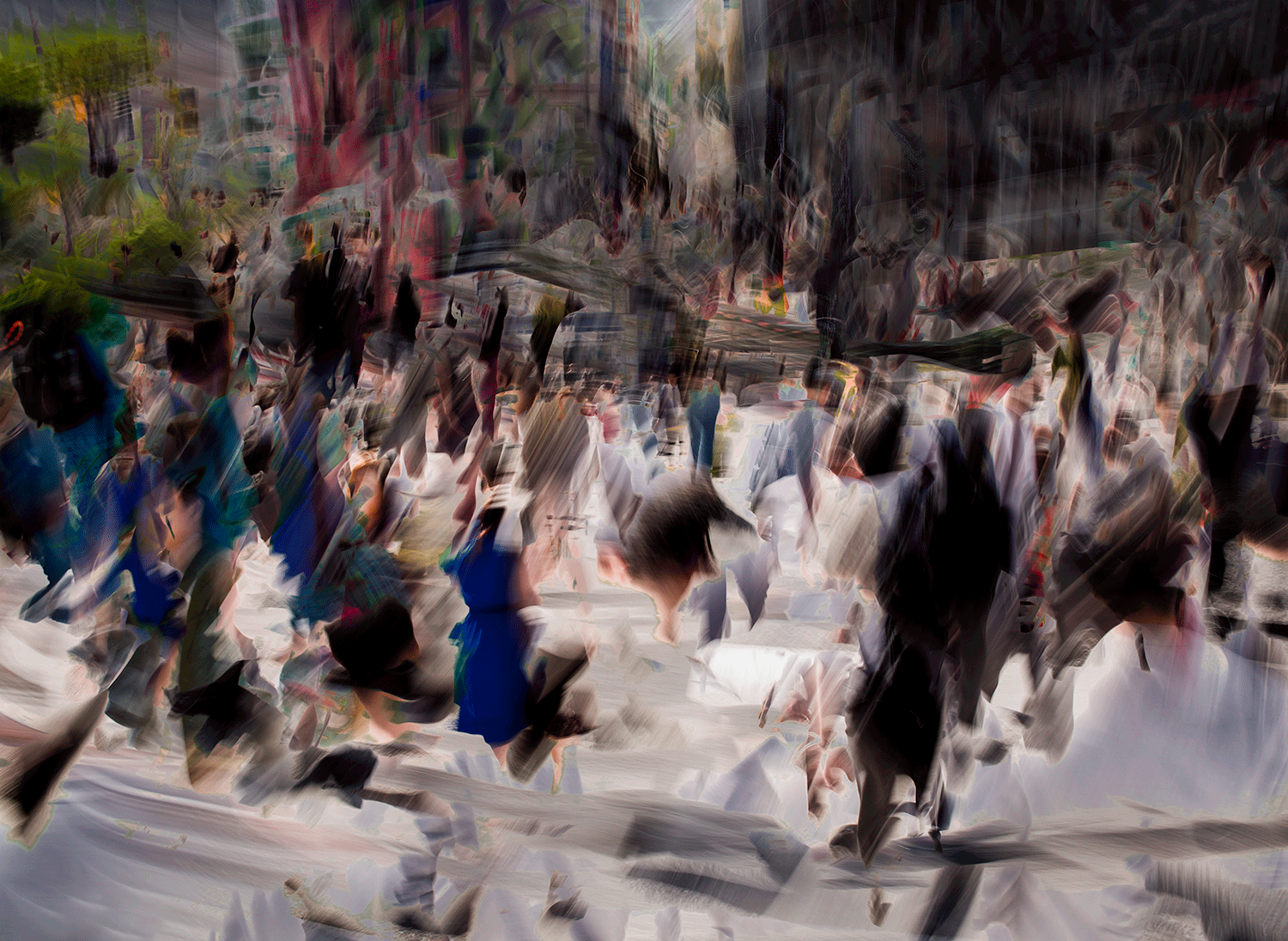  Shibuya crossing I 130x95cm - 5ed 2016 